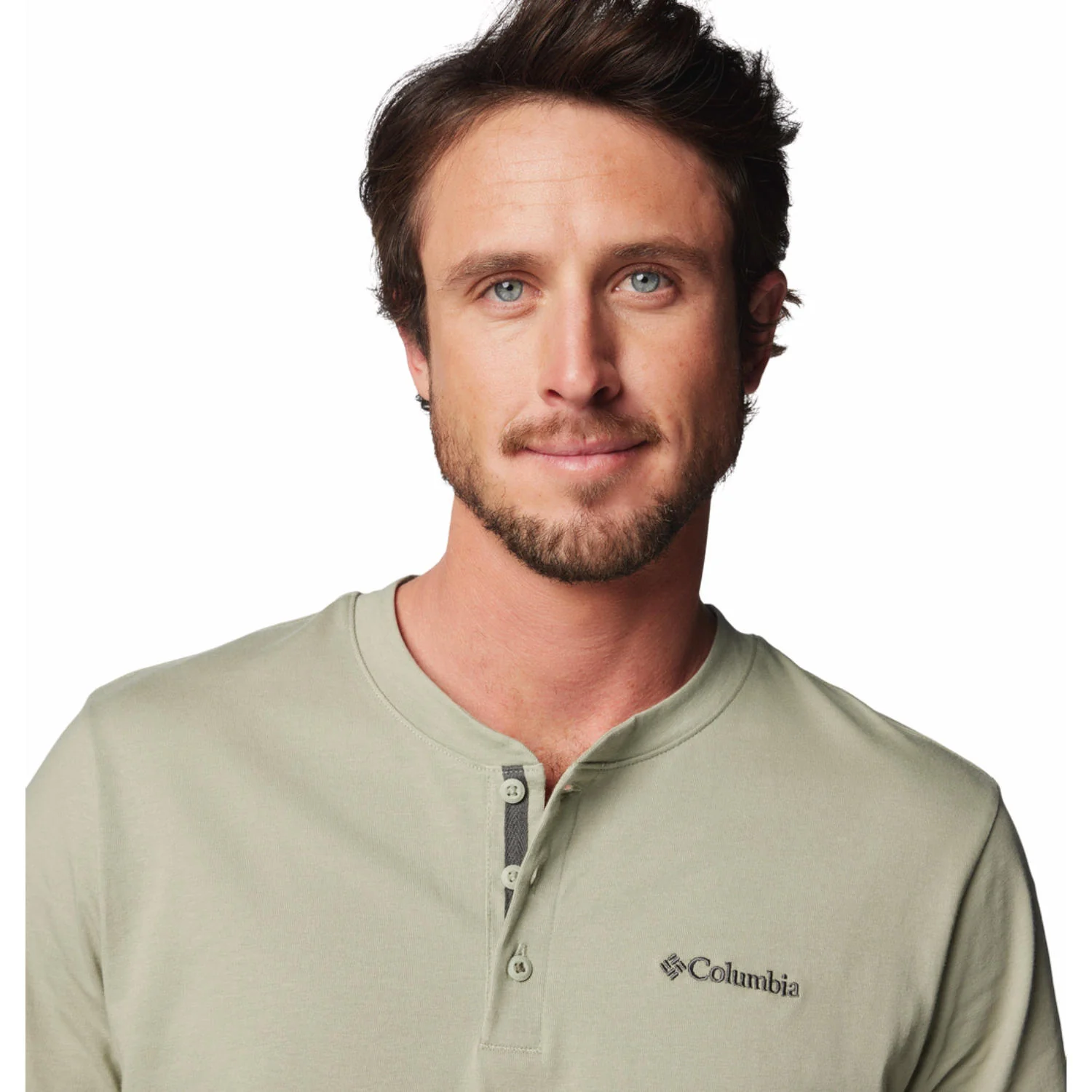 Columbia Men Green Landroamer SS Henley II (Sun Protection) - Image 5