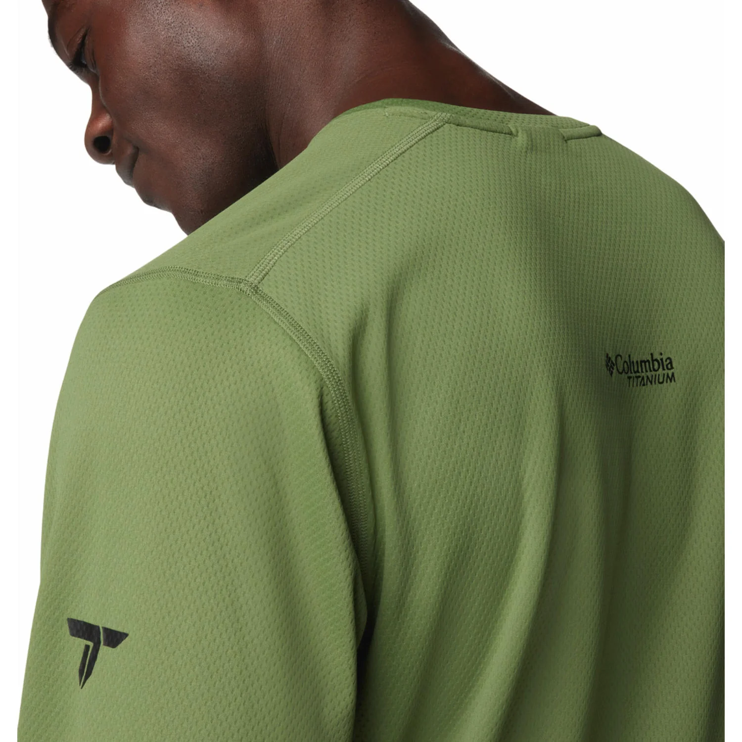 Columbia Men Green Summit Valley LS Crew (Sun Protection) - Image 6
