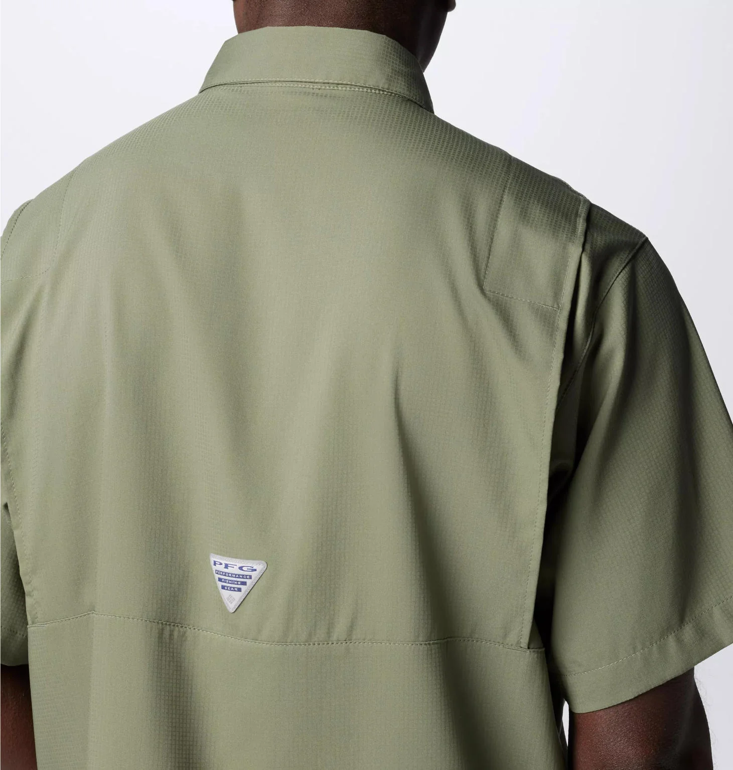 Columbia Men Green Tamiami II SS Shirt (Sun Protection) - Image 8