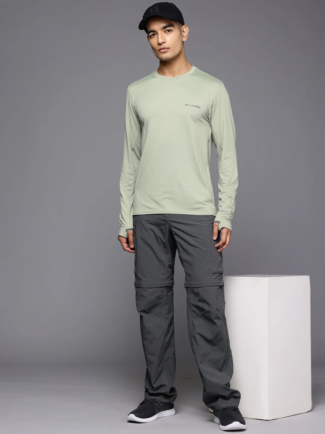 Columbia Men Green Tech Trail Long Sleeve Crew II (Sun Protection) - Image 5