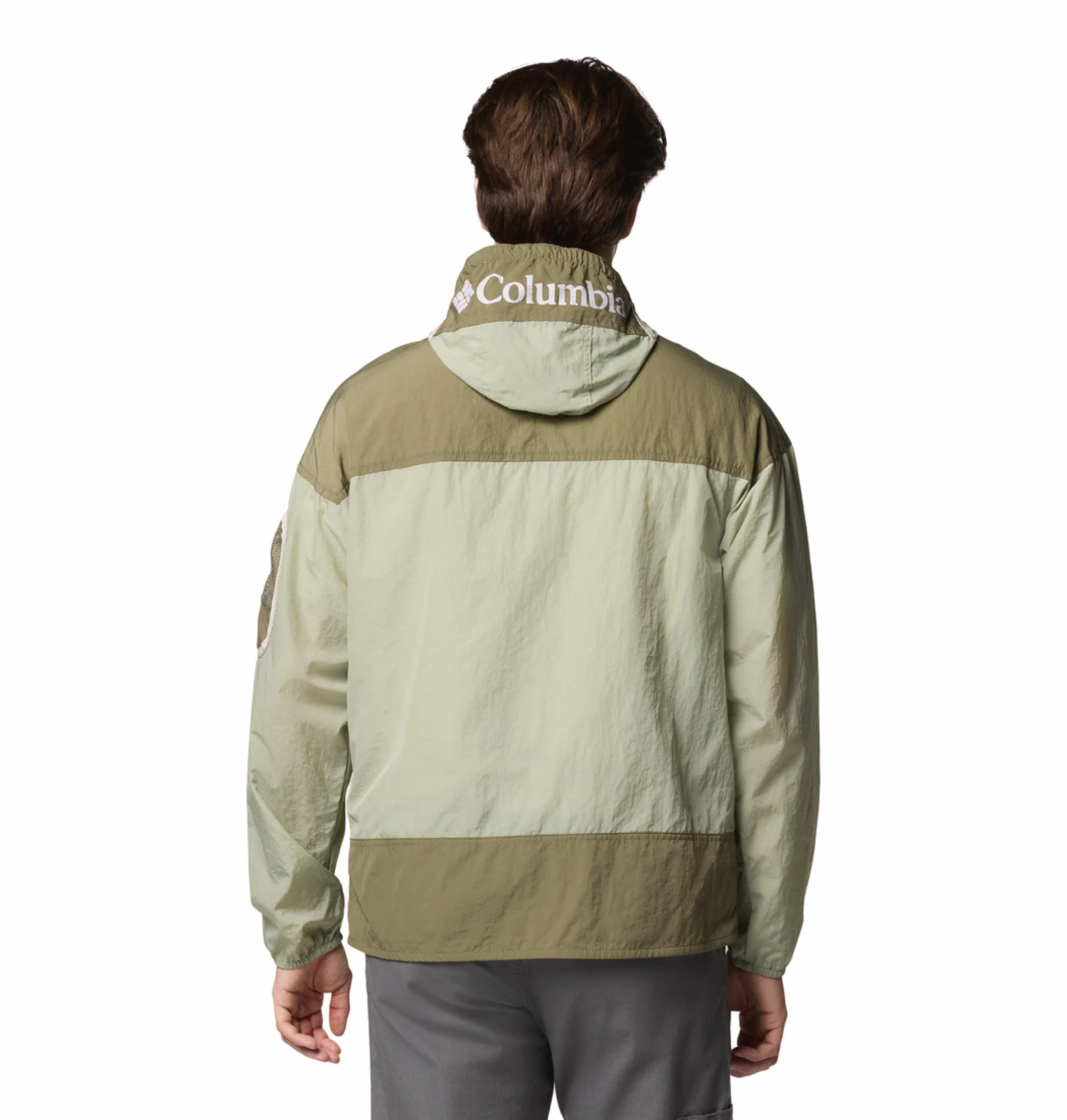 Columbia Men Green Challenger II Windbreaker - Image 4