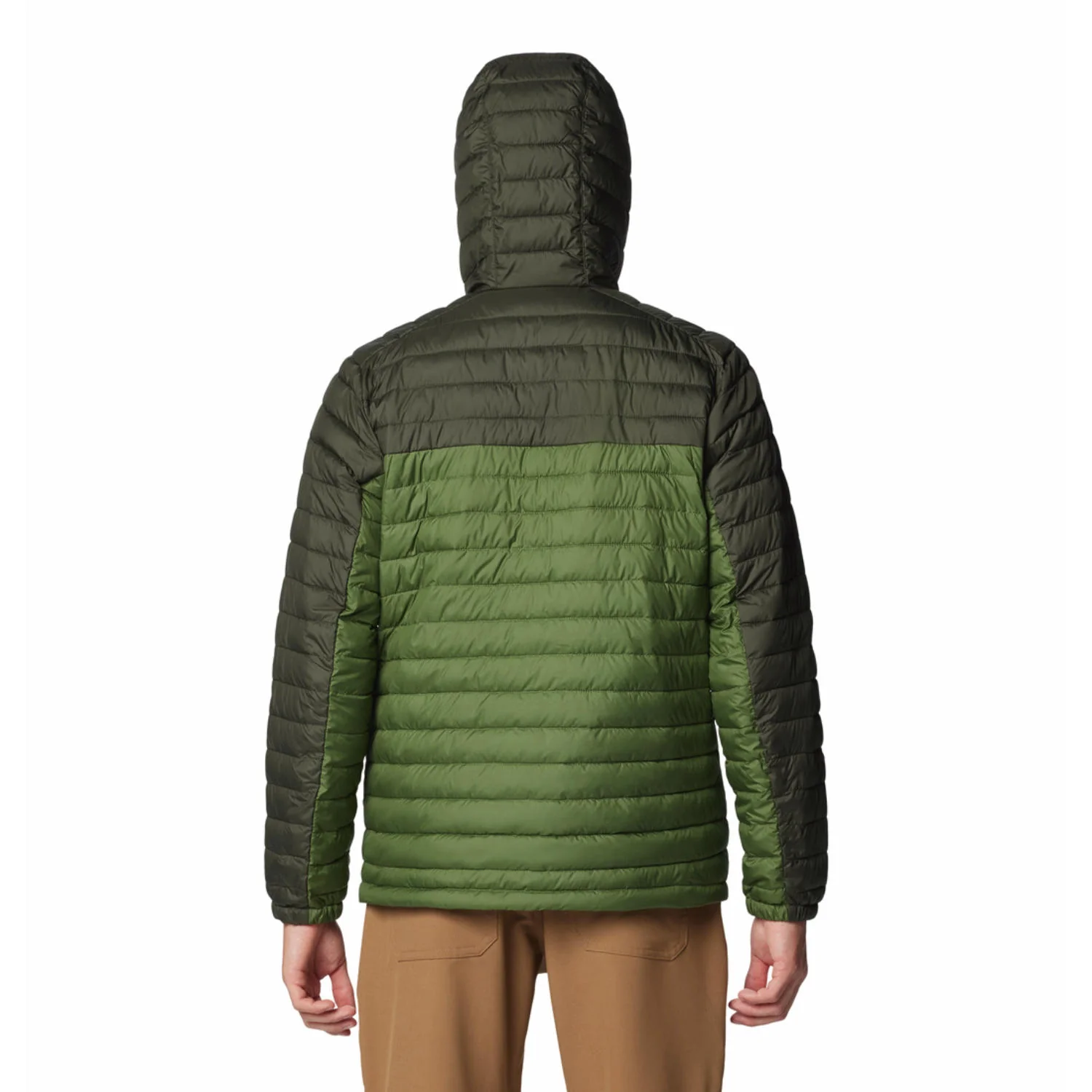 Columbia Men Green Silver Falls II Hooded Jacket - Image 10