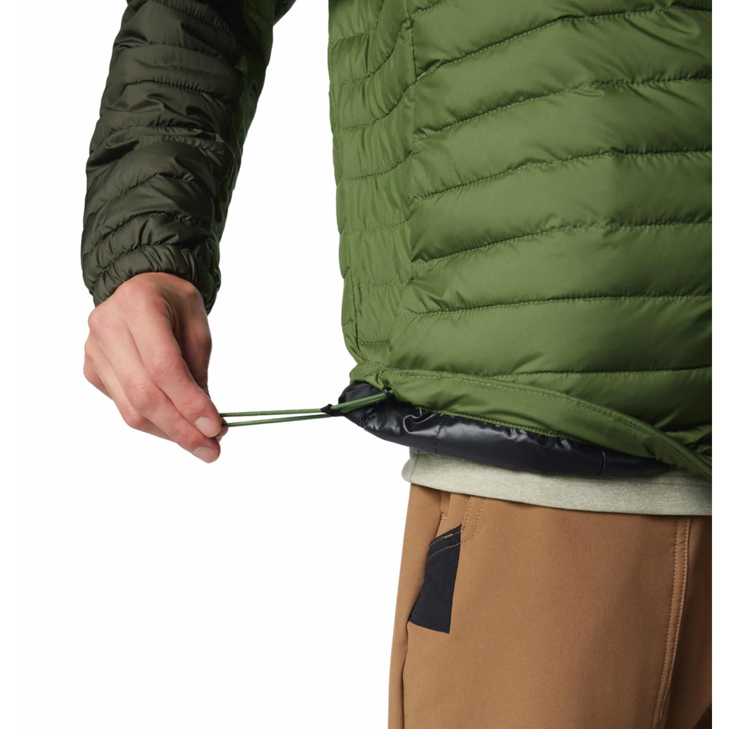 Columbia Men Green Silver Falls II Hooded Jacket - Image 12