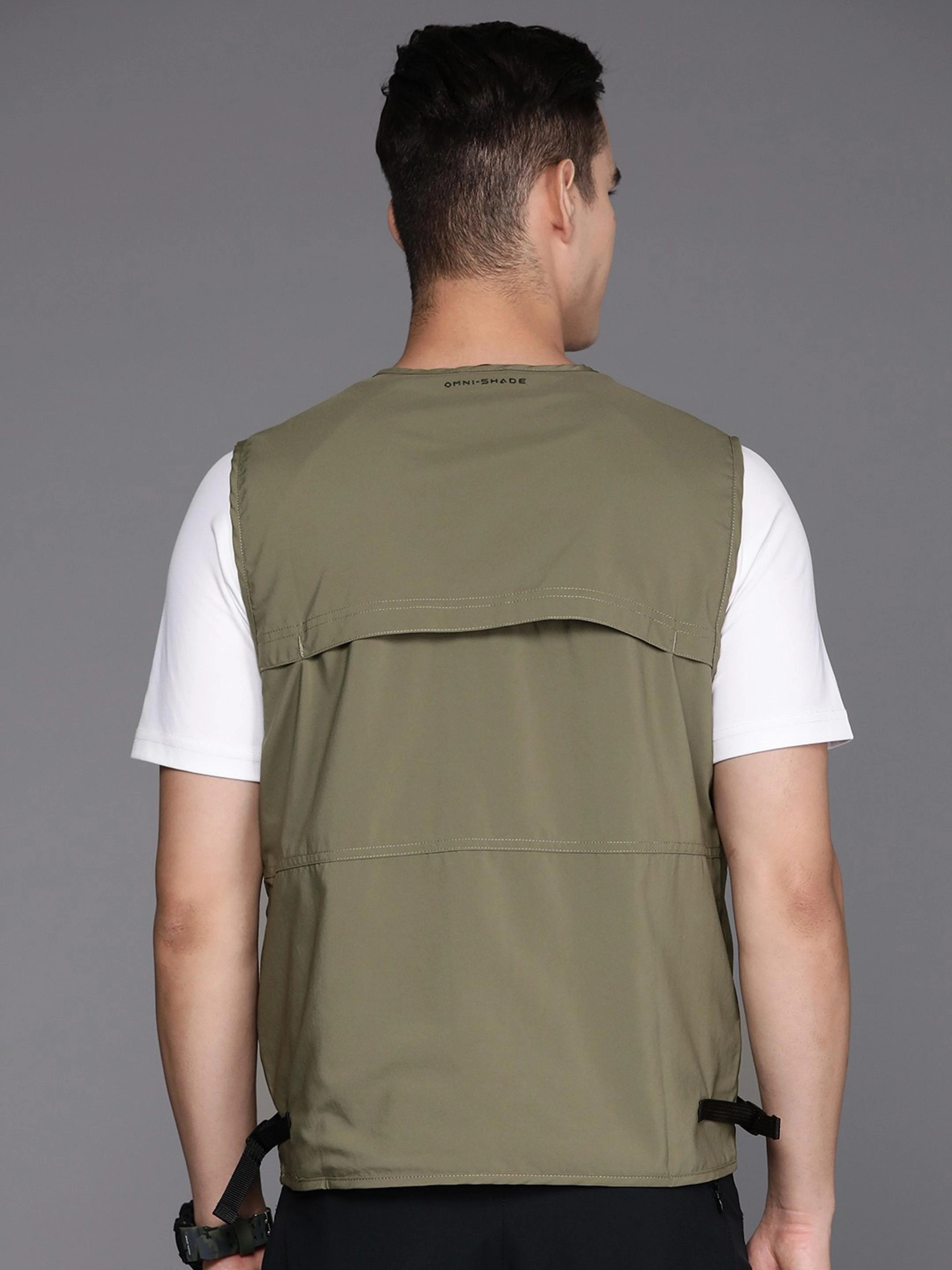 Columbia Men Green Silver Ridge Utility Vest (Sun Protection) - Image 5