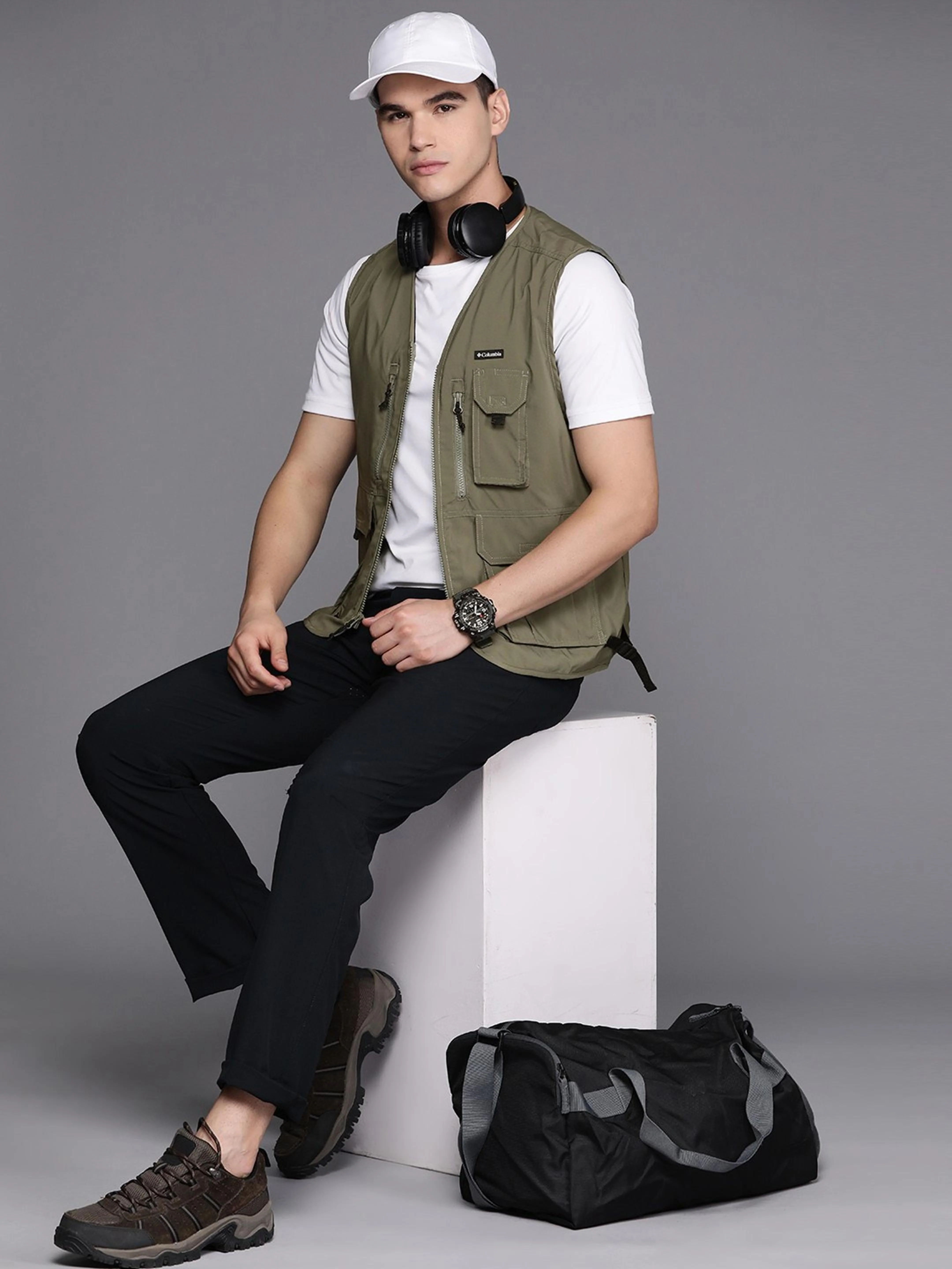 Columbia Men Green Silver Ridge Utility Vest (Sun Protection) - Image 6