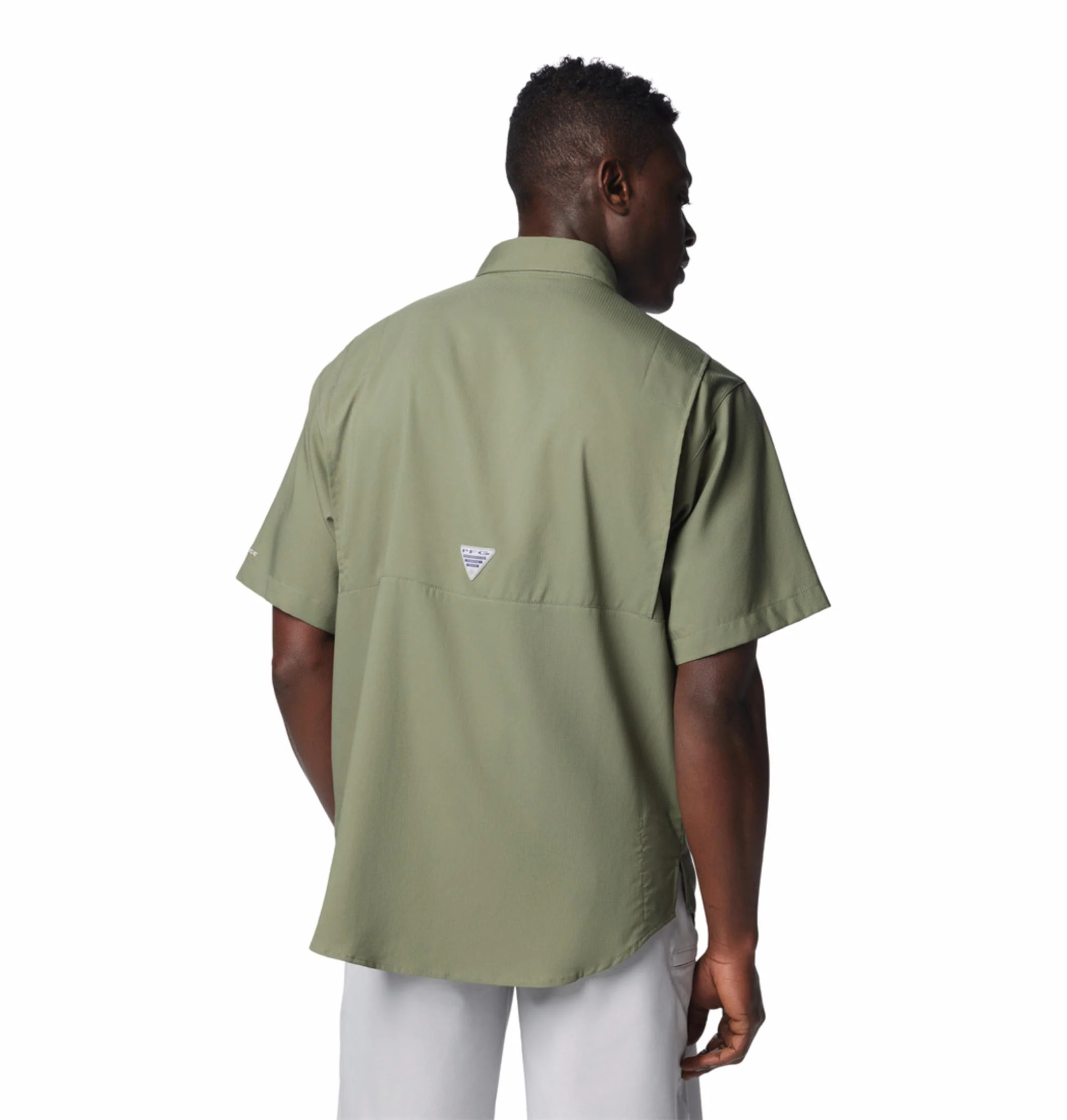 Columbia Men Green Tamiami II SS Shirt (Sun Protection) - Image 4