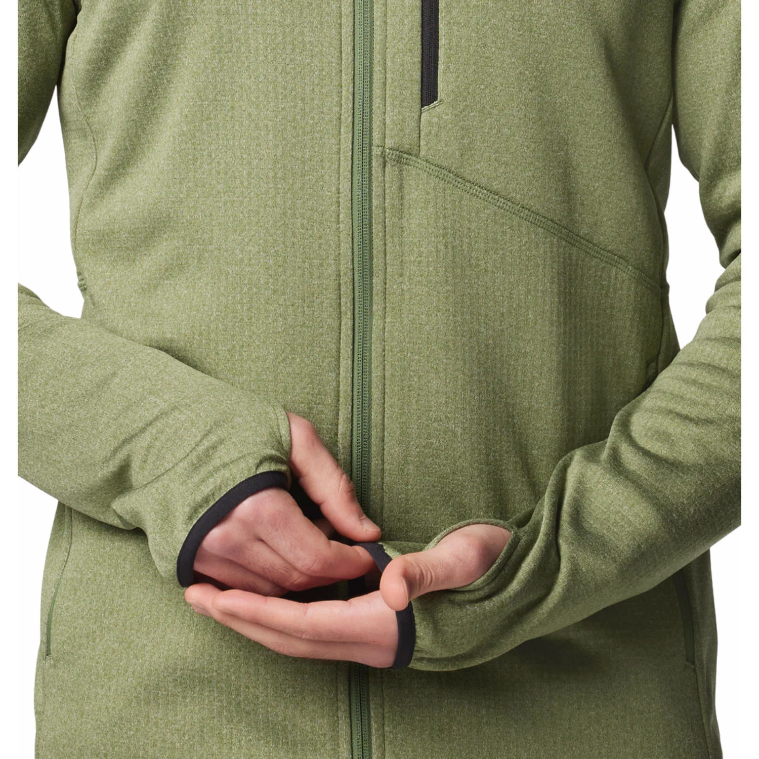 Columbia Men Green Park View Fleece Full Zip - Image 7