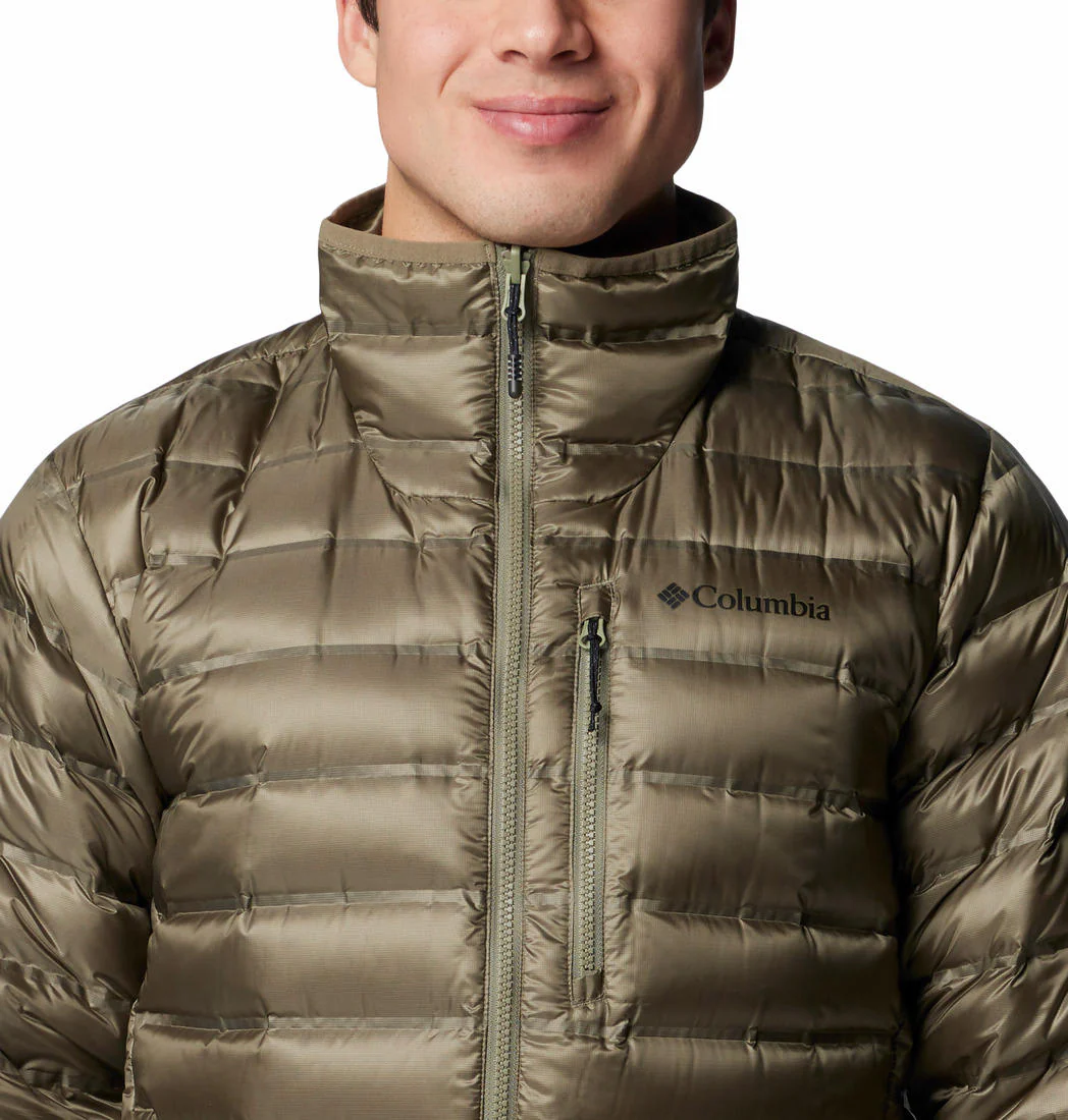 Columbia Men Green Pebble Peak II Down Jacket - Image 6
