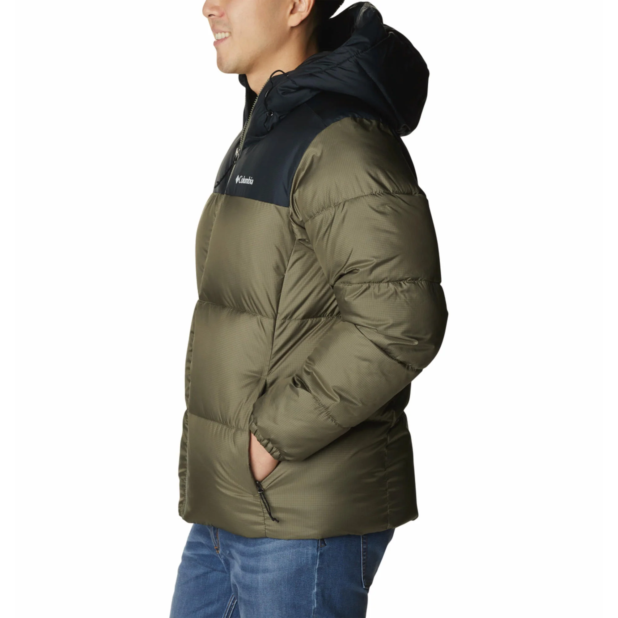 Columbia Men Green Puffect II Hooded Jacket - Image 3