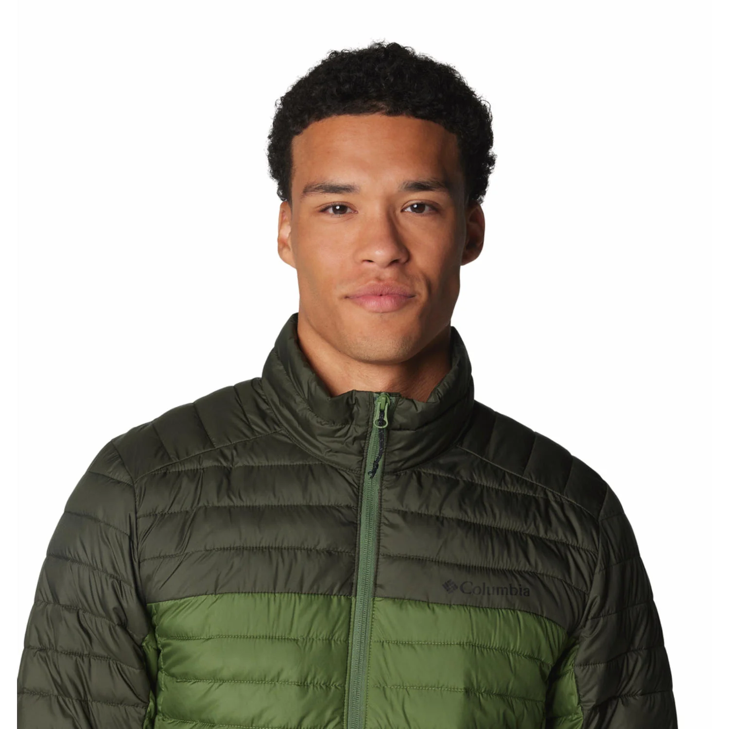 Columbia Men Green Silver Falls II Jacket - Image 6