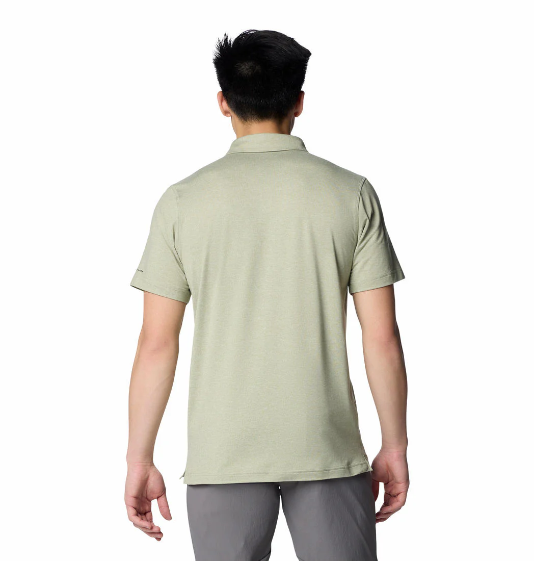 Columbia Men Green Tech Trail Polo (Sun Protection) - Image 2