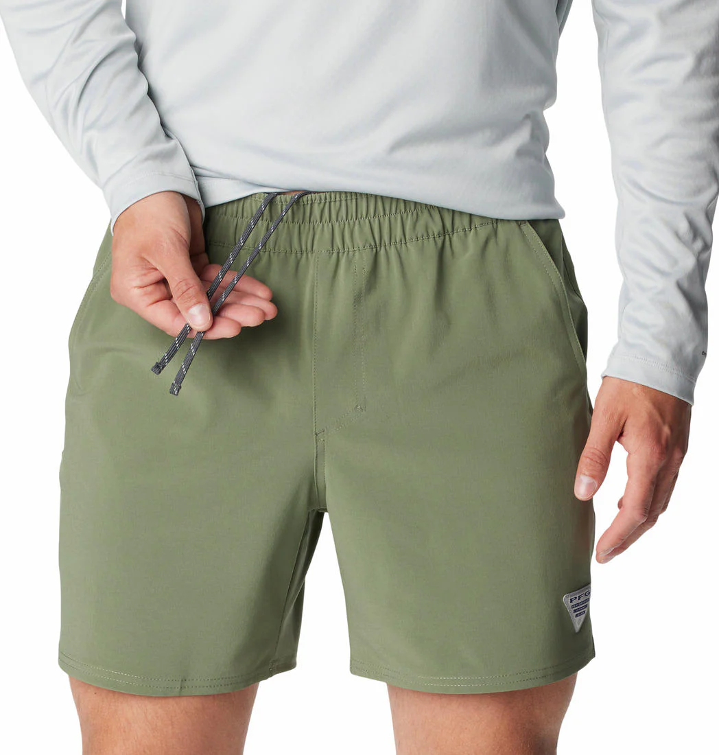 Columbia Men Green Terminal Roamer Stretch Short (Sun Protection) - Image 3