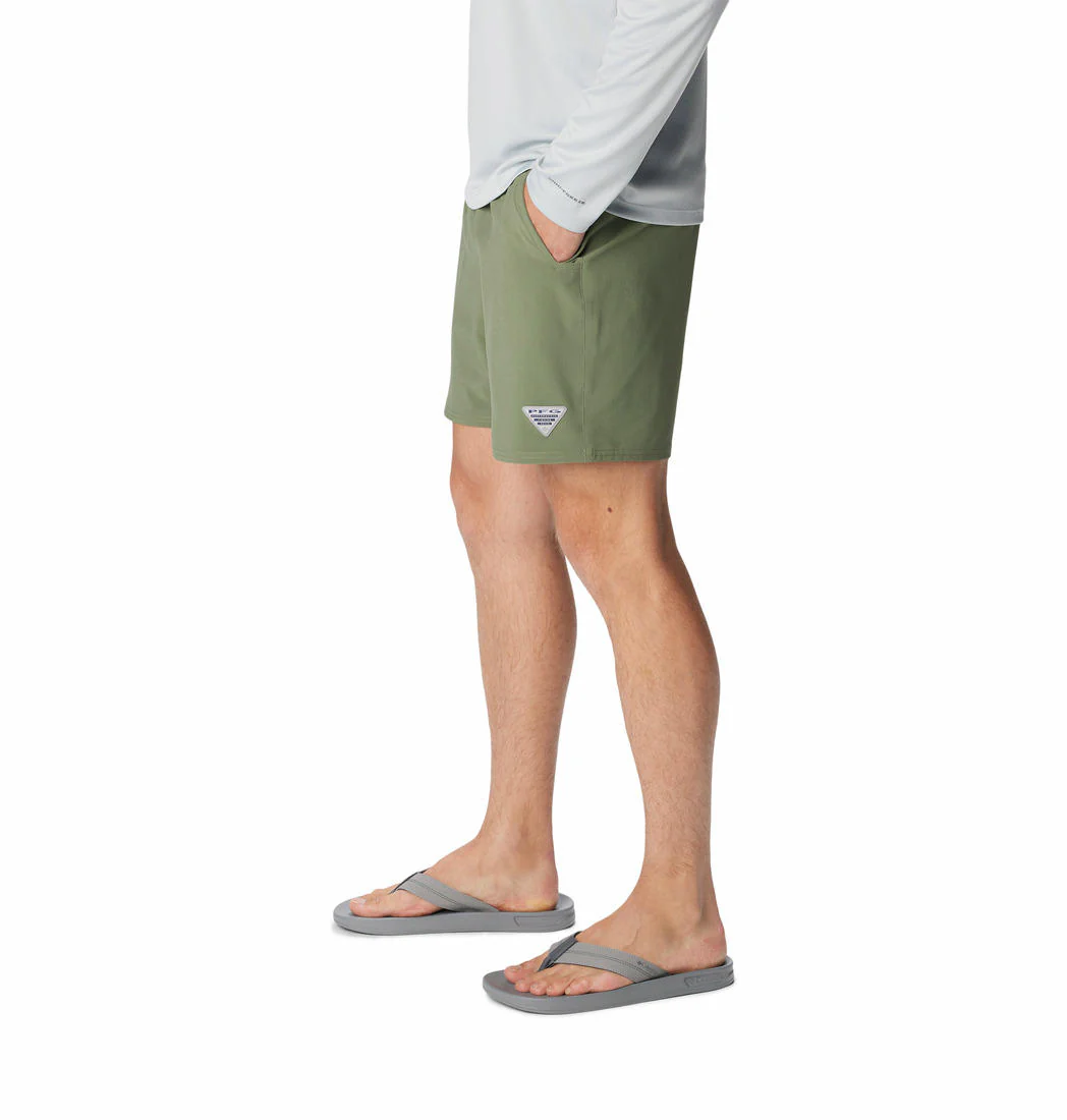 Columbia Men Green Terminal Roamer Stretch Short (Sun Protection) - Image 4