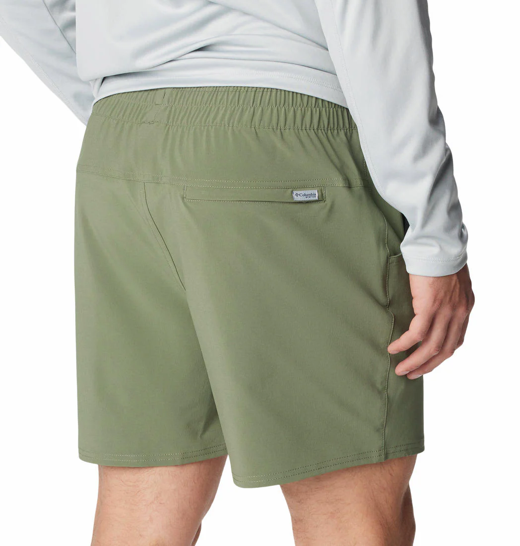Columbia Men Green Terminal Roamer Stretch Short (Sun Protection) - Image 5