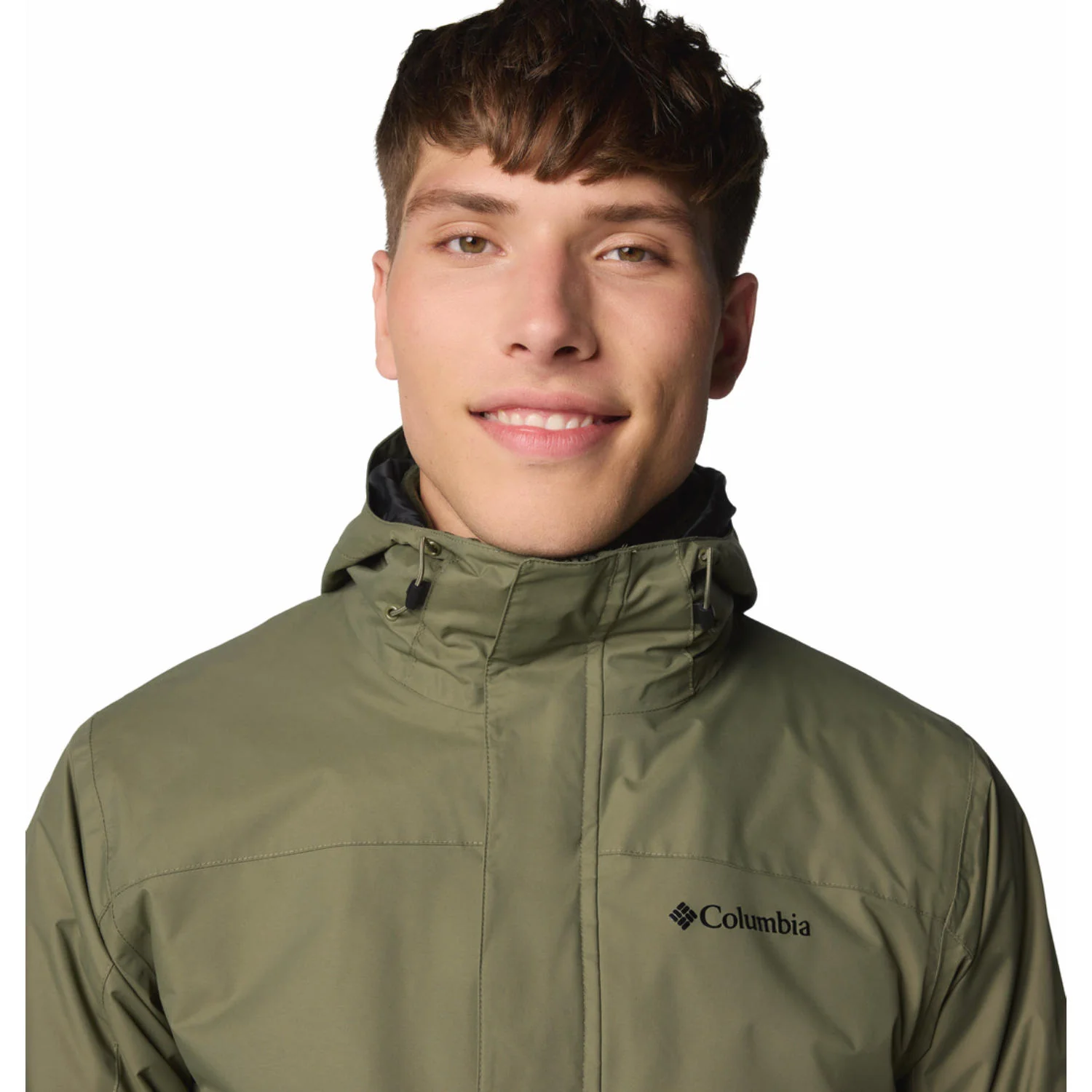 Columbia Men Green Tunnel Falls II Interchange Jacket - Image 15