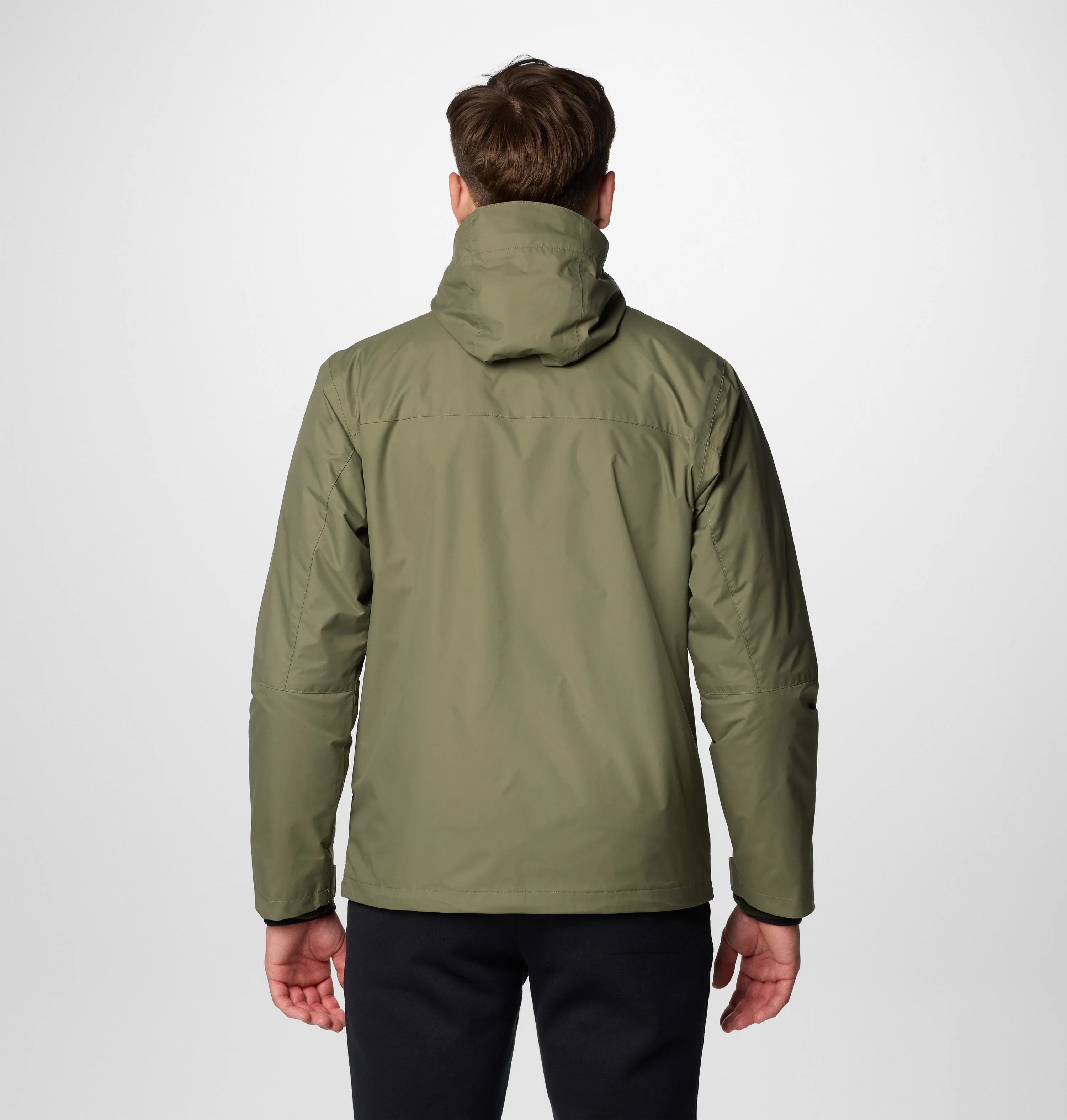 Columbia Men Green Tunnel Falls II Interchange Jacket - Image 2