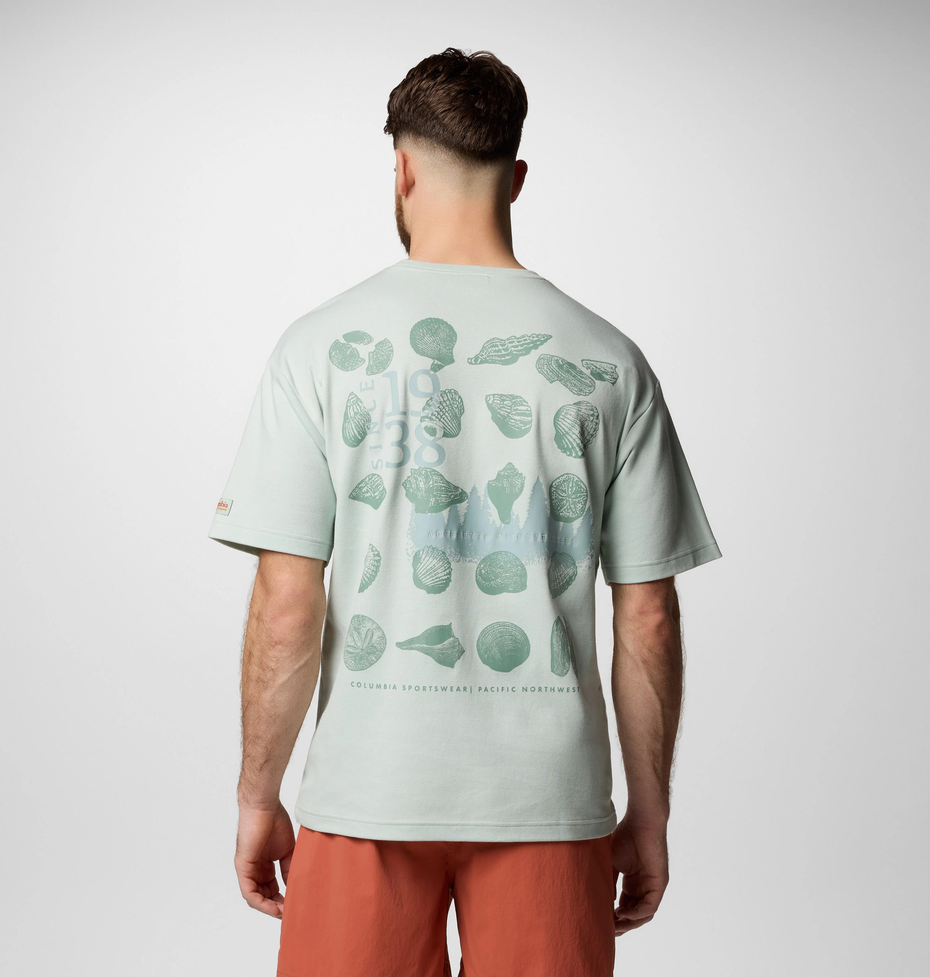 Columbia Men Green CSC Heritage Graphic Tee (Sun Protection) - Image 5