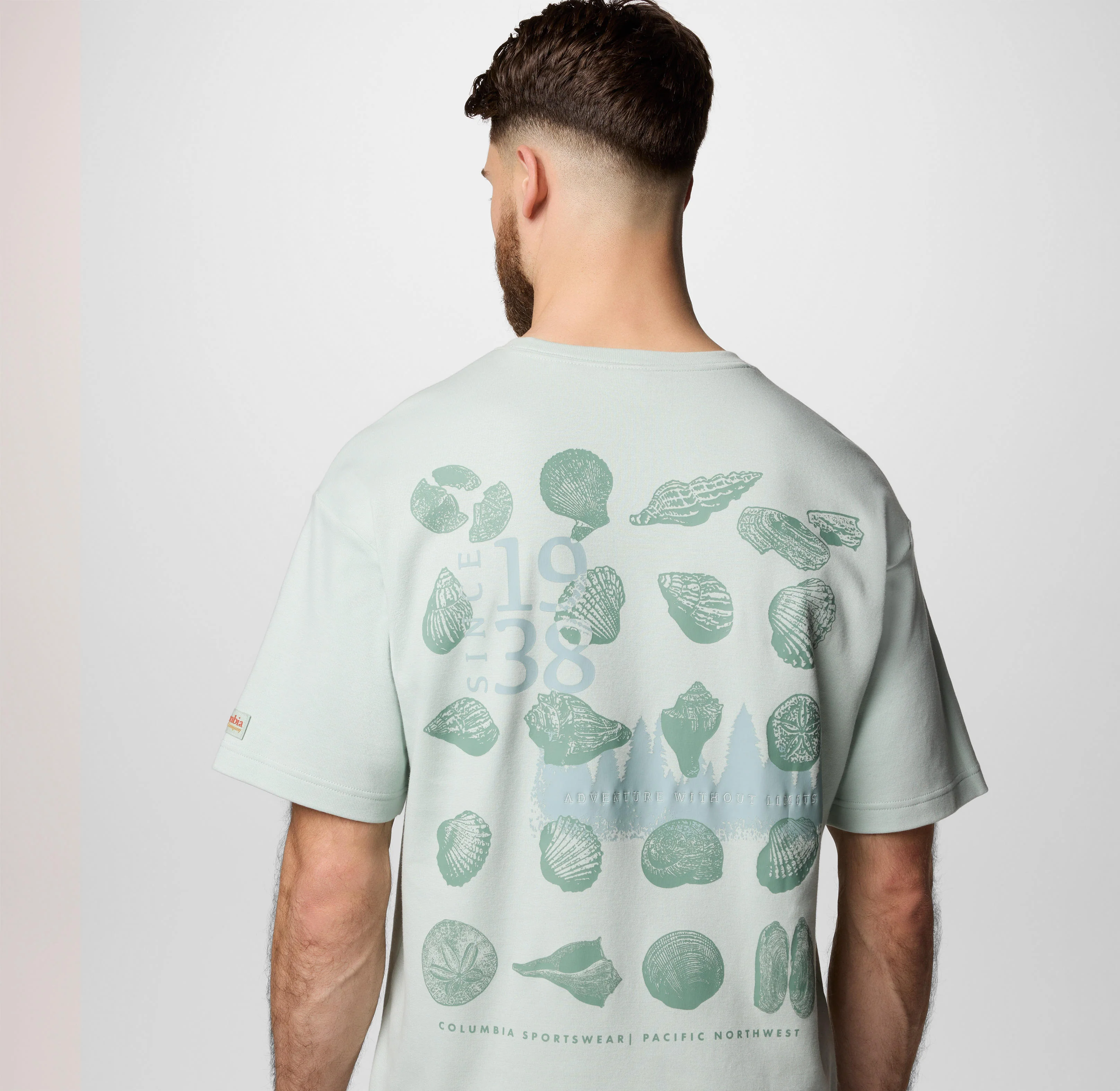 Columbia Men Green CSC Heritage Graphic Tee (Sun Protection) - Image 8