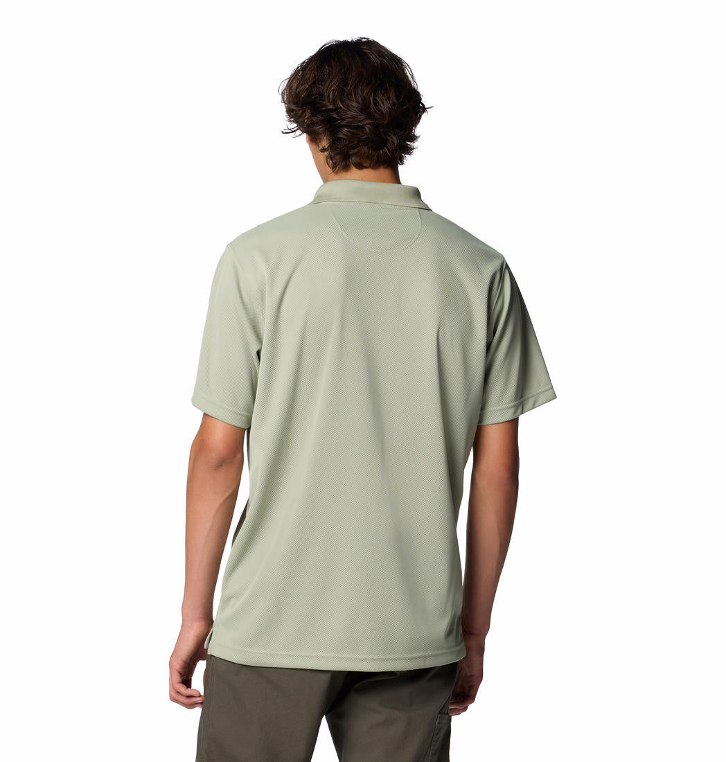 Columbia Men Green Utilizer Polo (Sun Protection) - Image 2