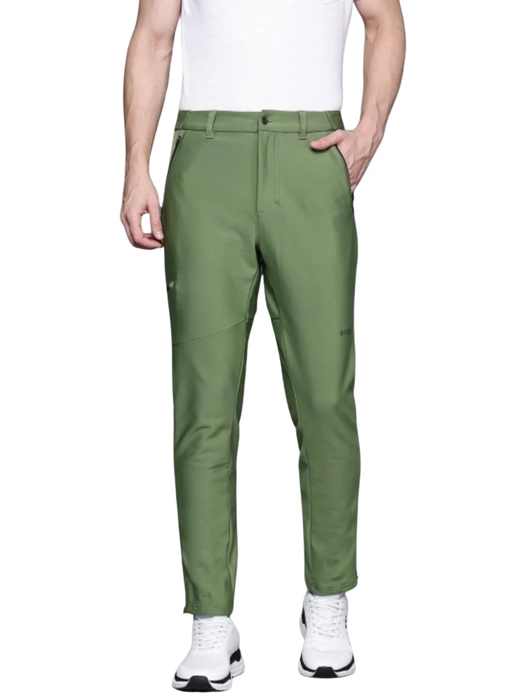 Columbia Men Green Vast Canyon Softshell Pant - Image 4