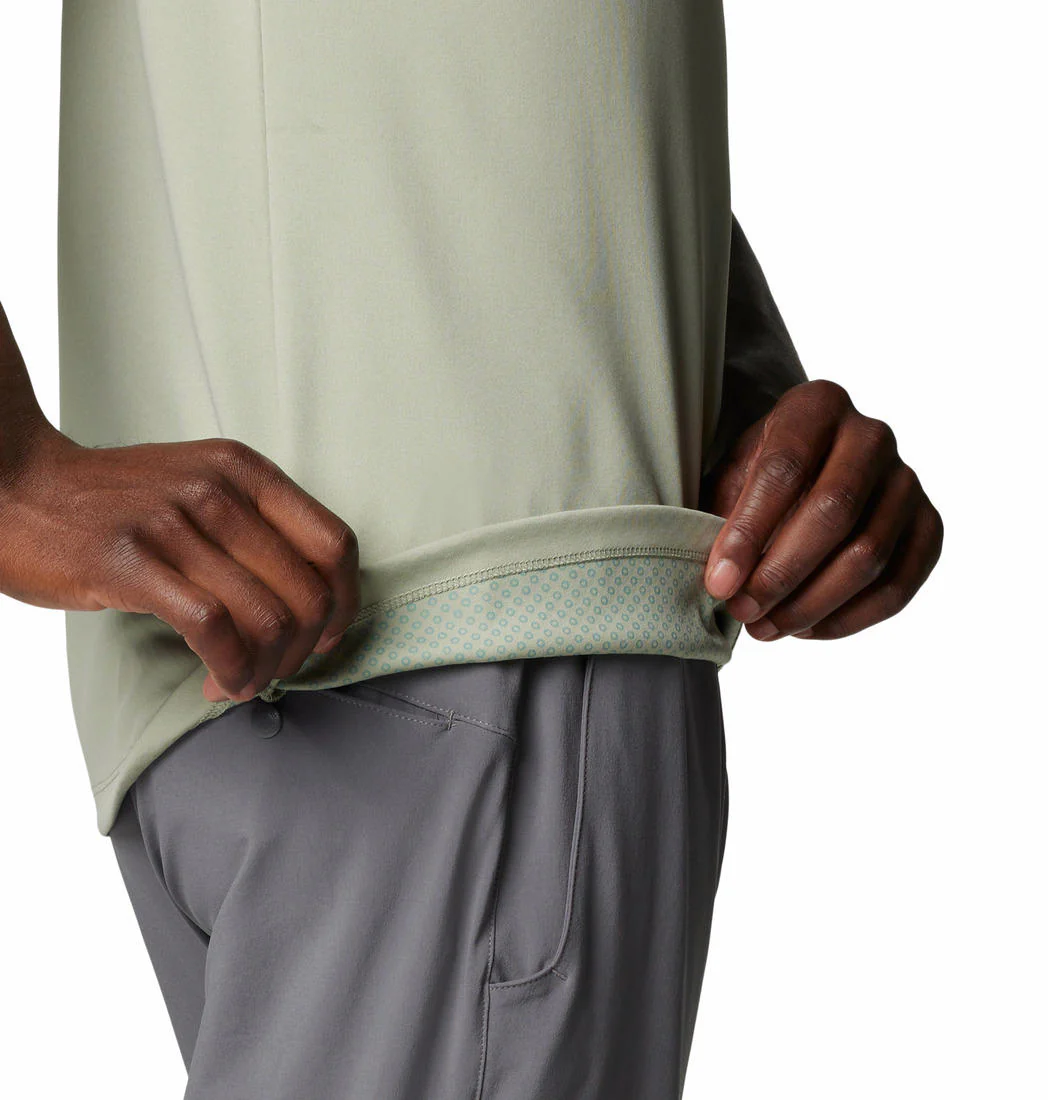 Columbia Men Green Zero Rules Short Sleeve Graphic Shirt - Image 5