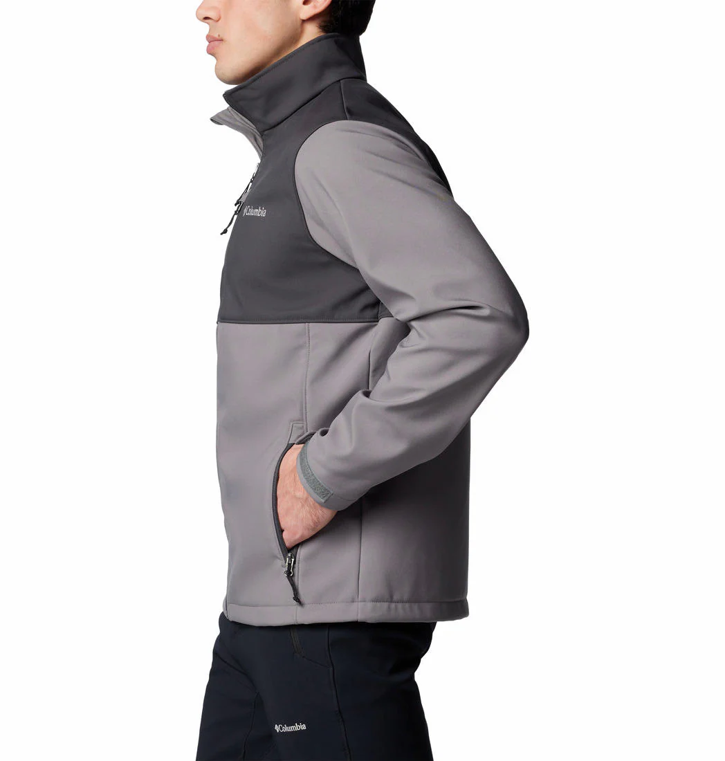 Columbia Men Grey Ascender Softshell Jacket - Image 4