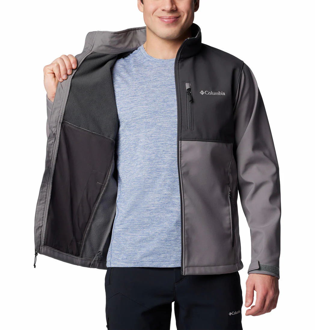 Columbia Men Grey Ascender Softshell Jacket - Image 7