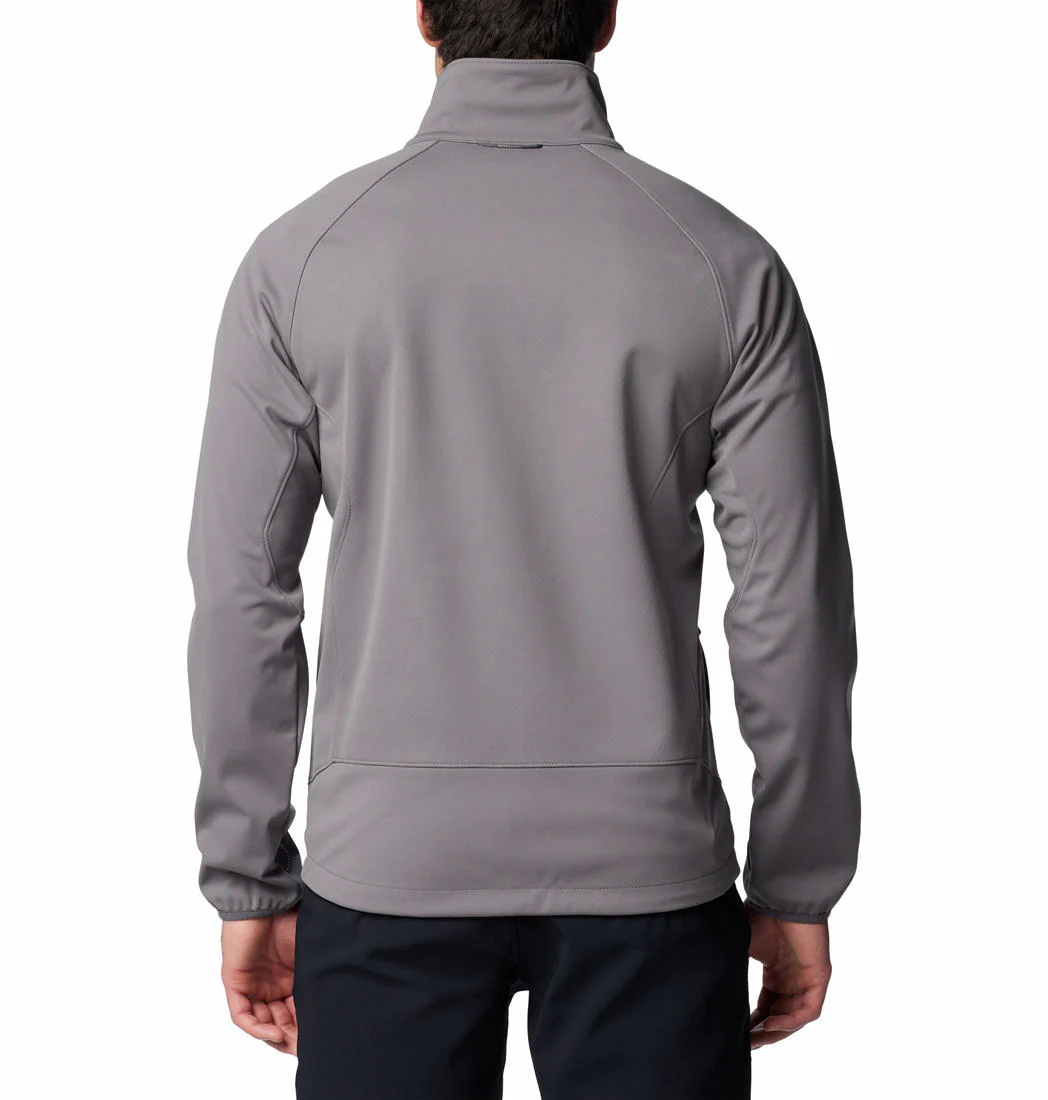 Columbia Men Grey Canyon Meadows II Softshell - Image 2