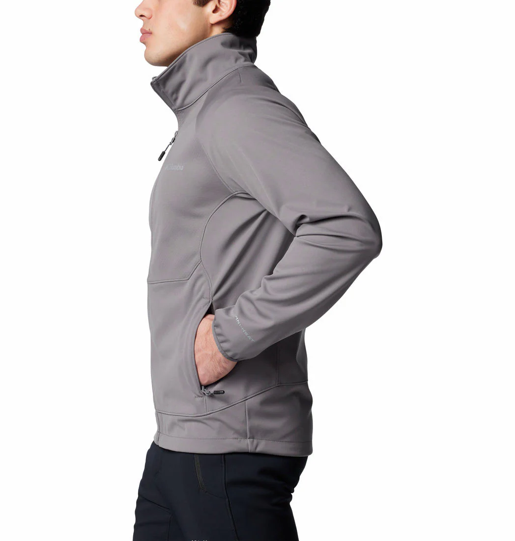 Columbia Men Grey Canyon Meadows II Softshell - Image 3