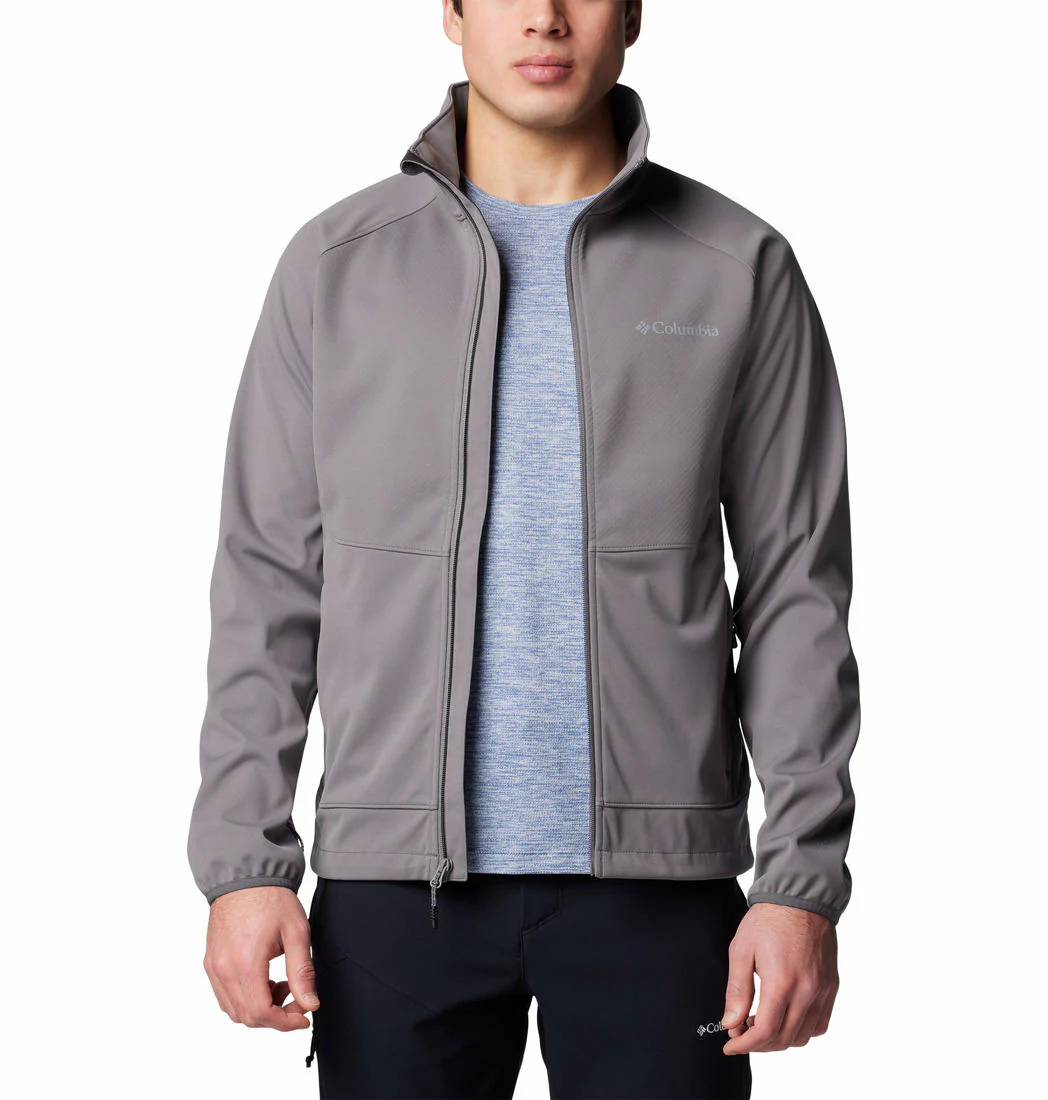 Columbia Men Grey Canyon Meadows II Softshell - Image 4
