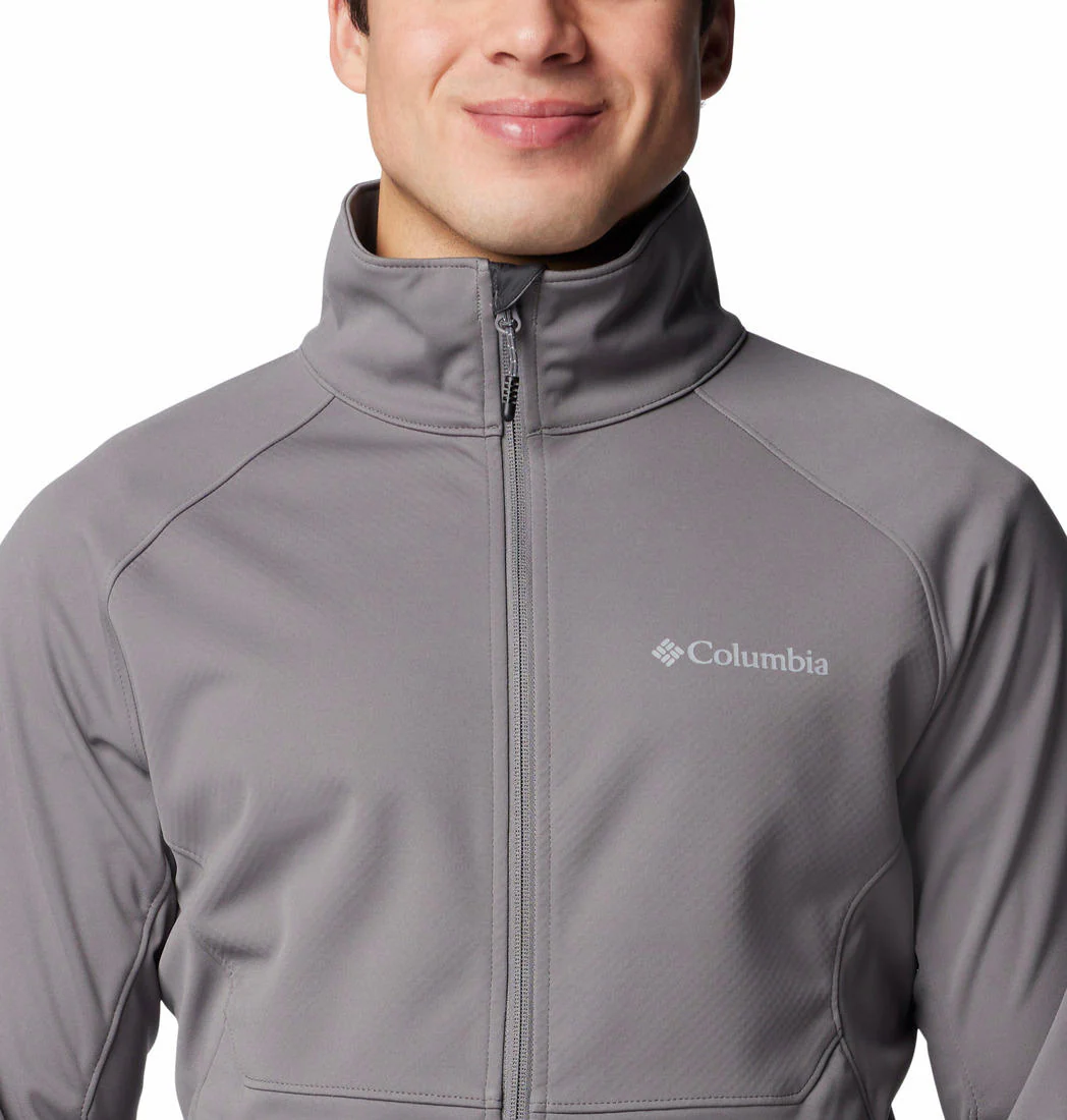 Columbia Men Grey Canyon Meadows II Softshell - Image 6