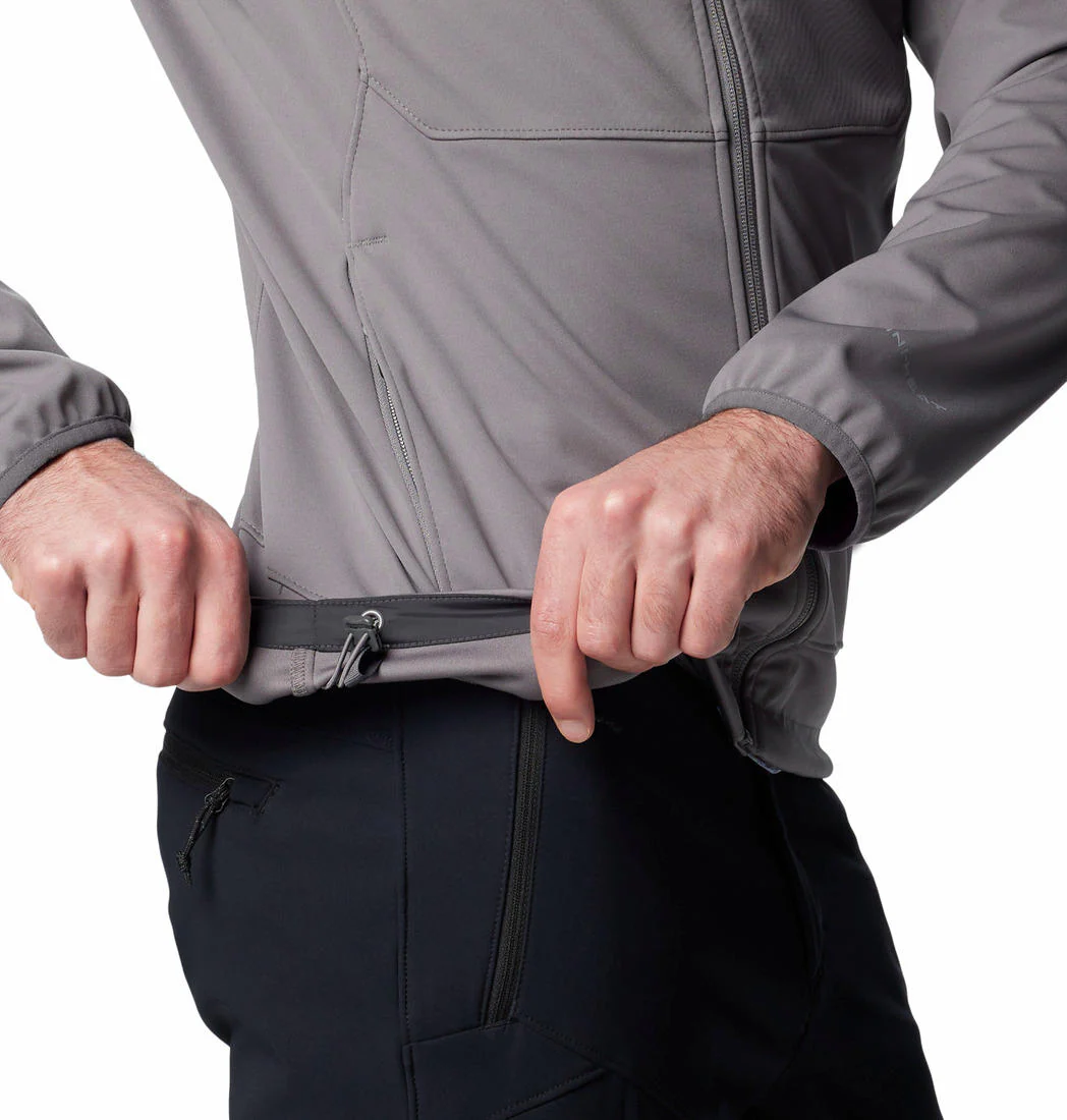 Columbia Men Grey Canyon Meadows II Softshell - Image 7