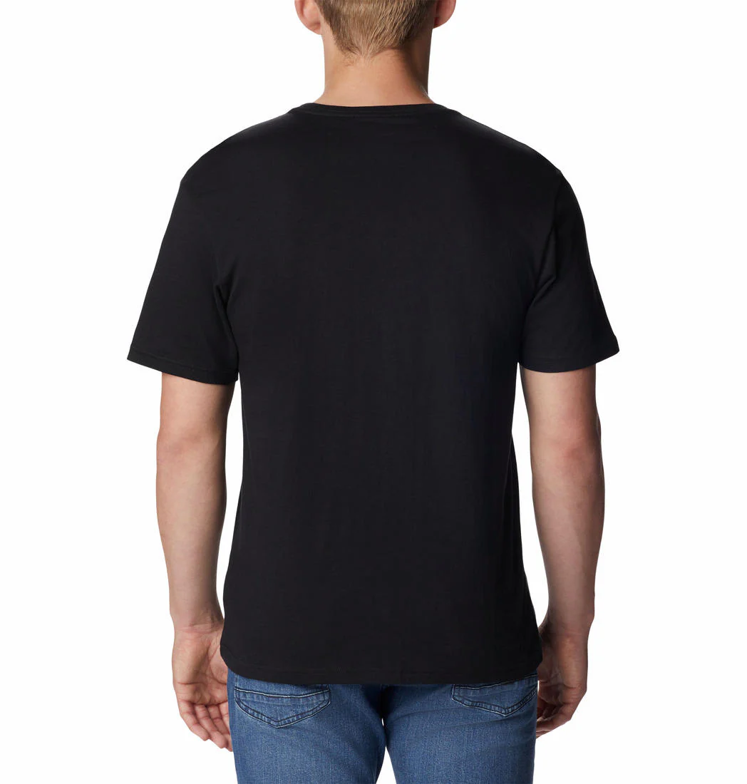 Columbia Men Grey CSC Basic Logo Short Sleeve - Image 2