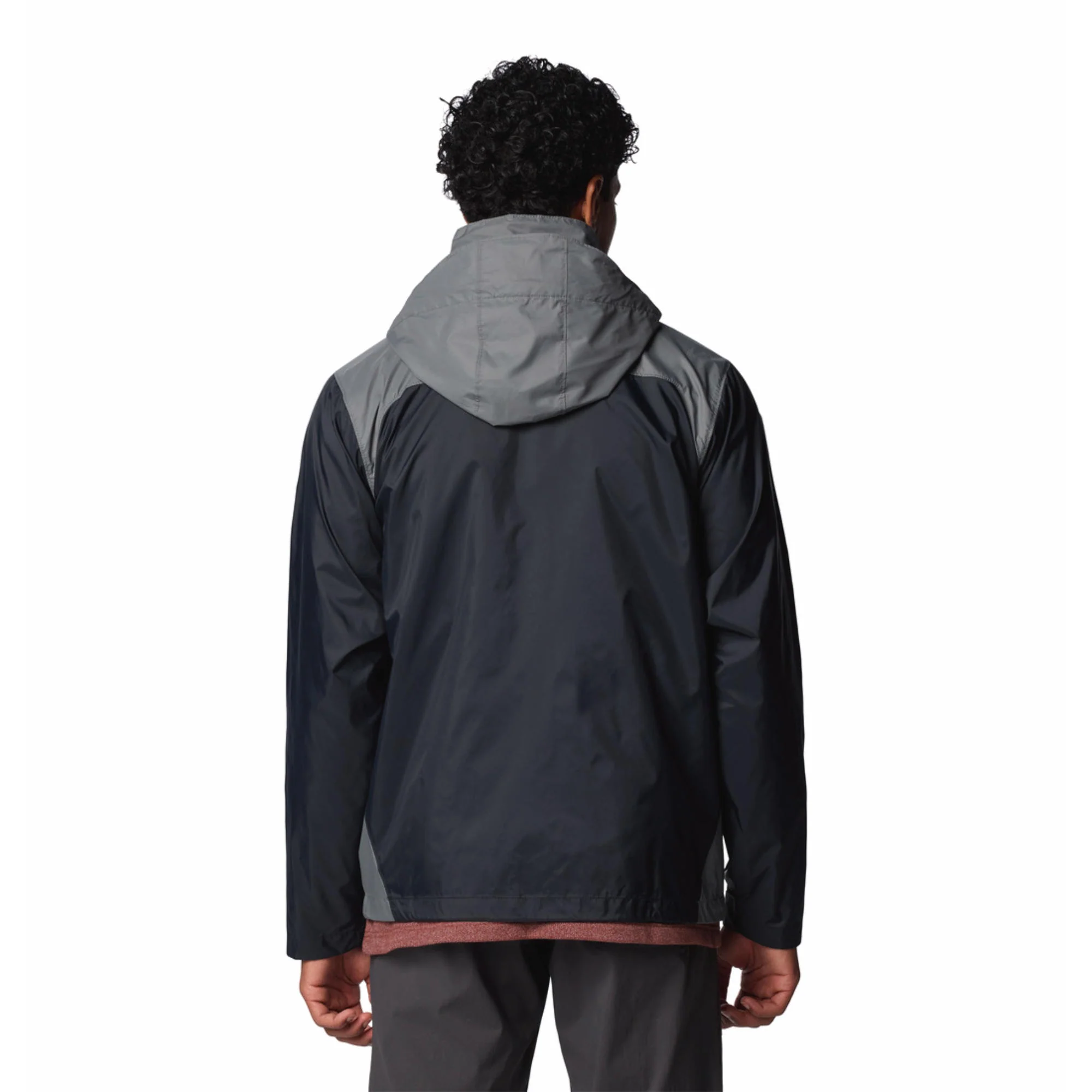 Columbia Men Black Glennaker Lake II Rain Jacket - Image 2