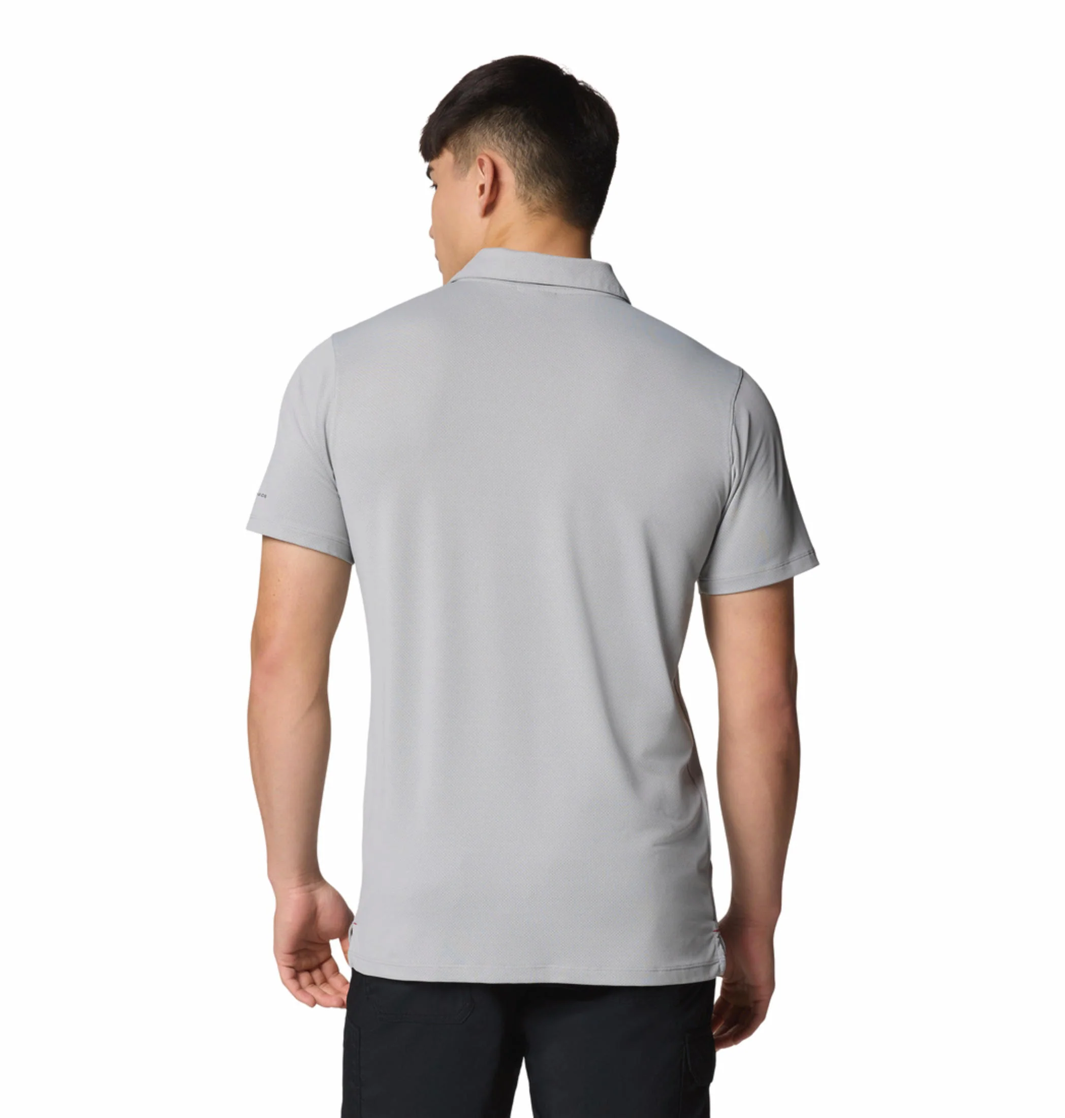 Columbia Men Grey Tech Trail Utility Polo (Sun Protection) - Image 5