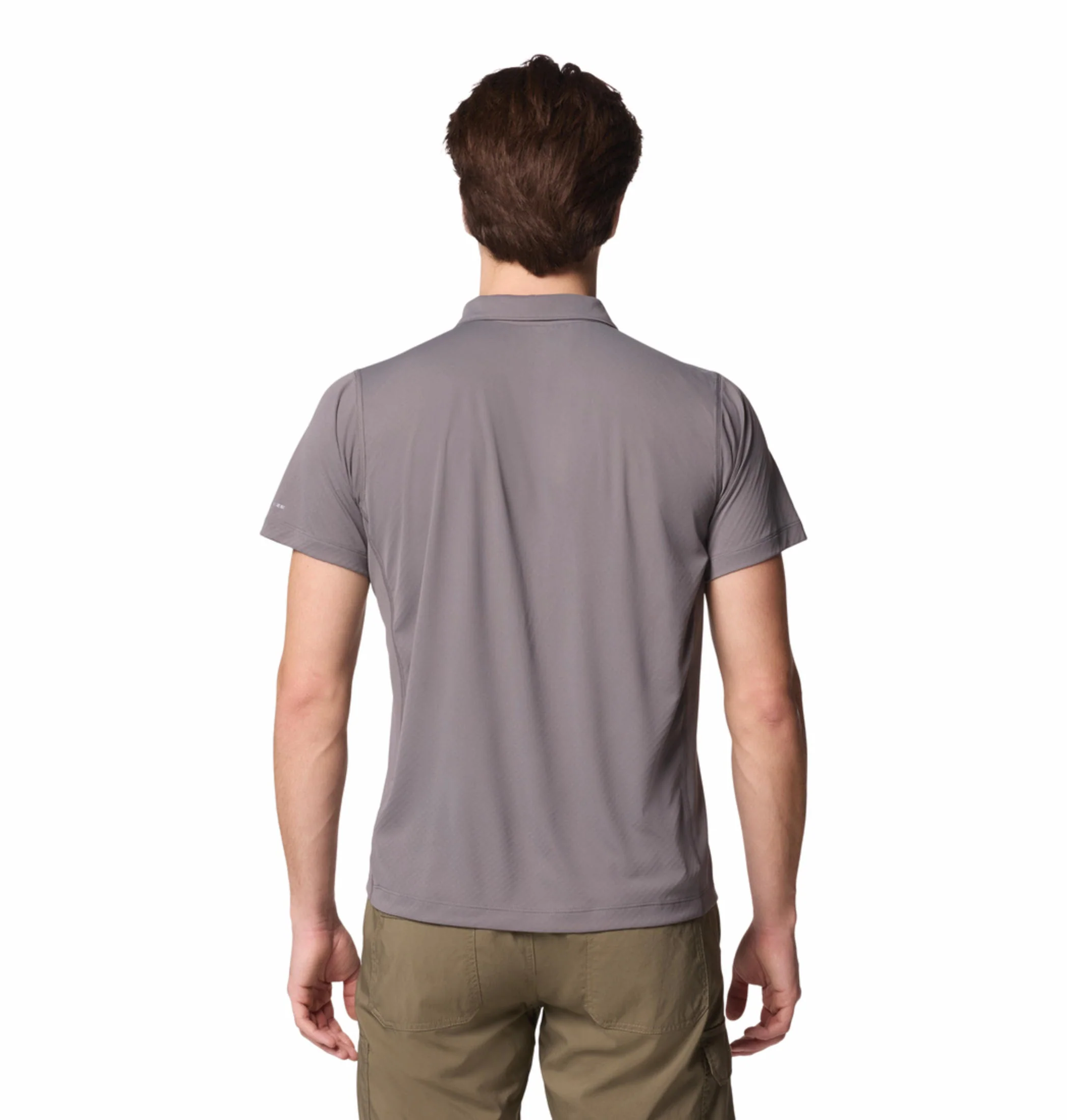 Columbia Men Grey Zero Rules Light Polo (Sun Protection) - Image 5