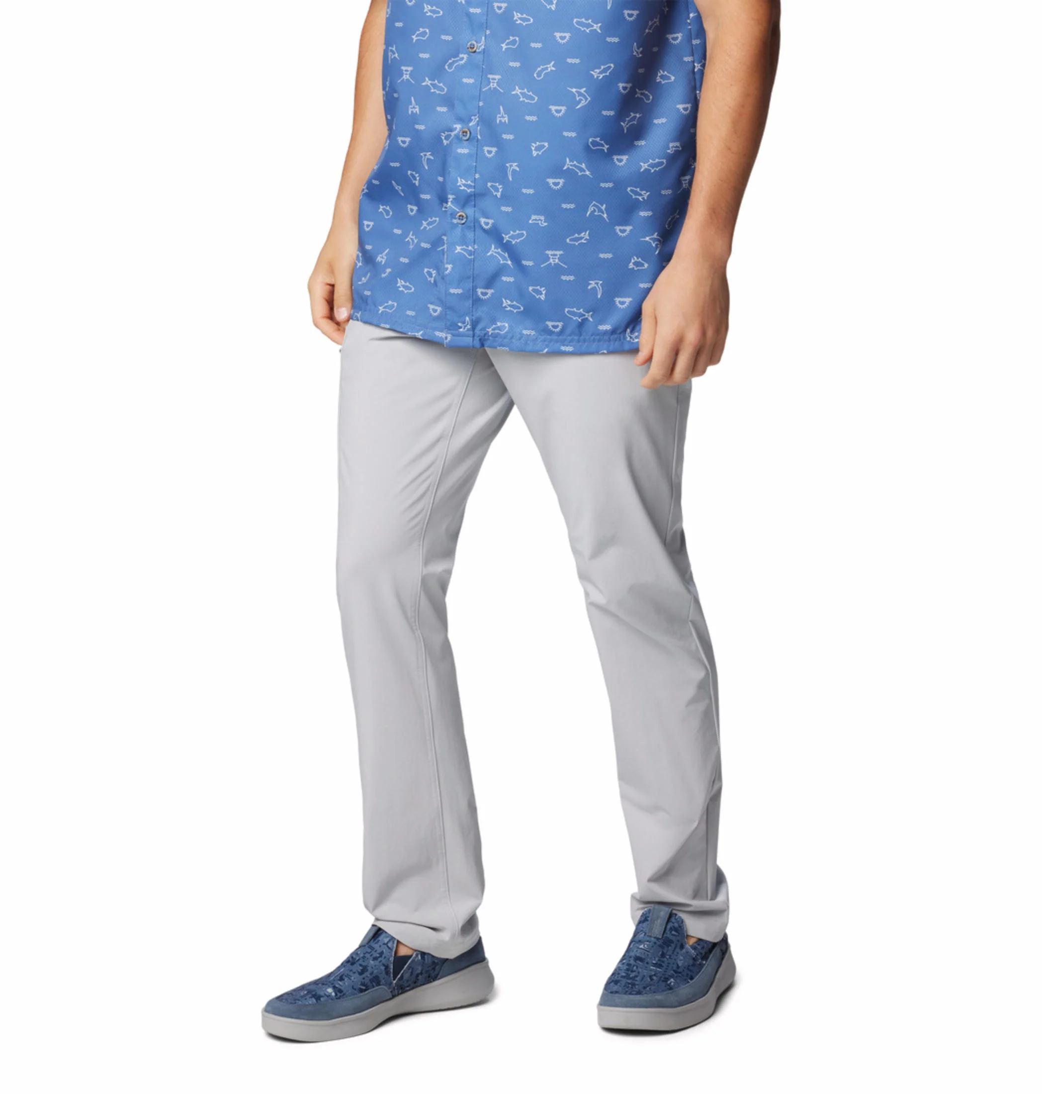 Columbia Men Grey Terminal Tackle II Pant (Sun Protection) - Image 3