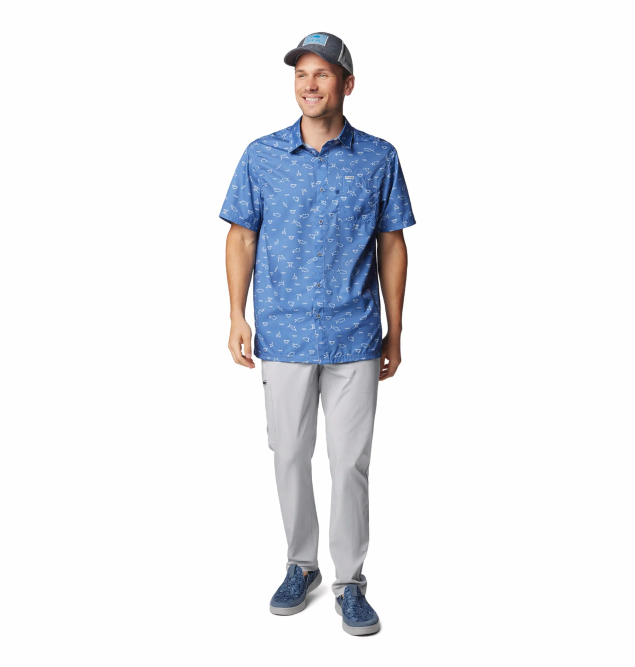 Columbia Men Grey Terminal Tackle II Pant (Sun Protection) - Image 5