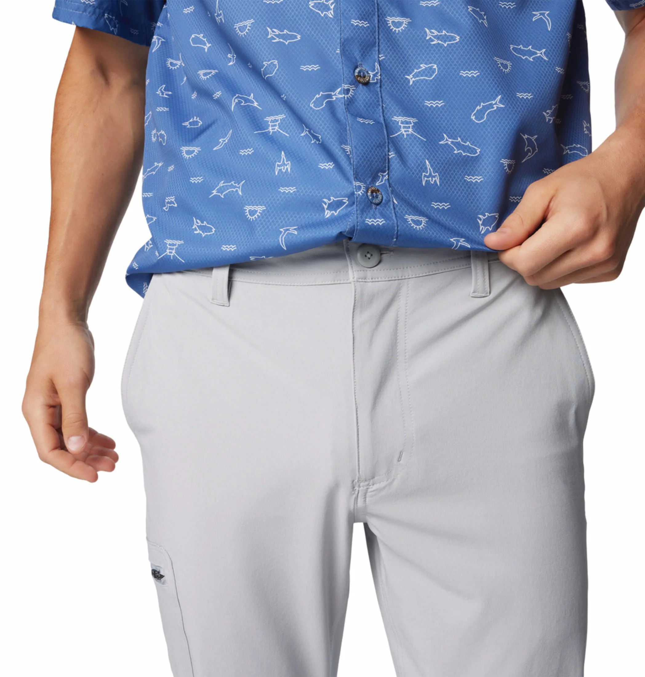 Columbia Men Grey Terminal Tackle II Pant (Sun Protection) - Image 6