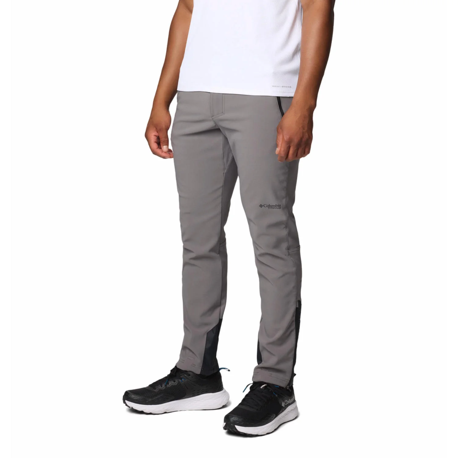 Columbia Men Grey Vast Canyon Omni-Heat Infinity Softshell Pant - Image 3