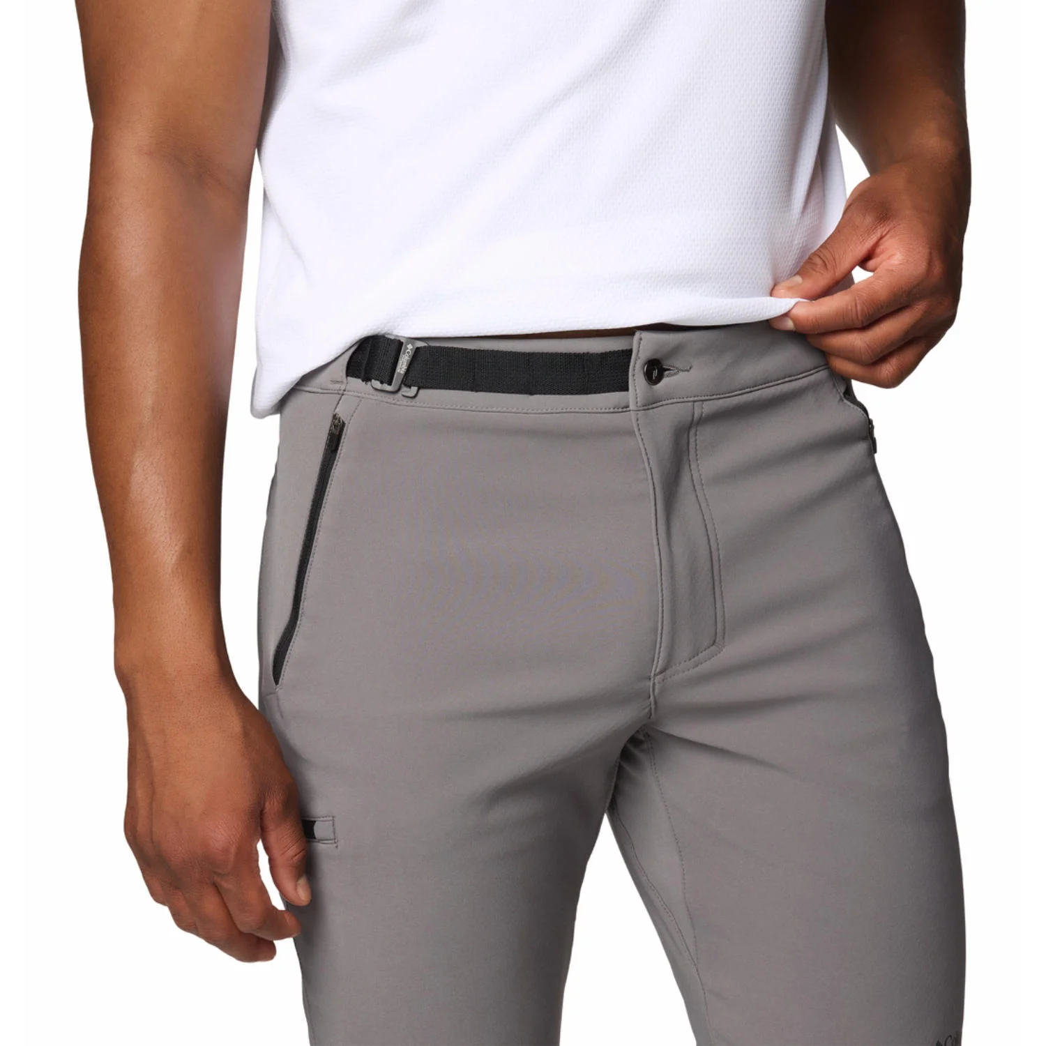 Columbia Men Grey Vast Canyon Omni-Heat Infinity Softshell Pant - Image 4