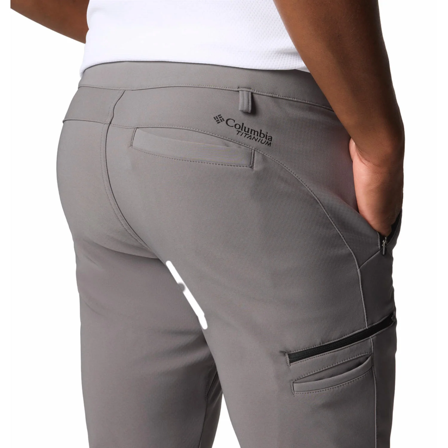Columbia Men Grey Vast Canyon Omni-Heat Infinity Softshell Pant - Image 5