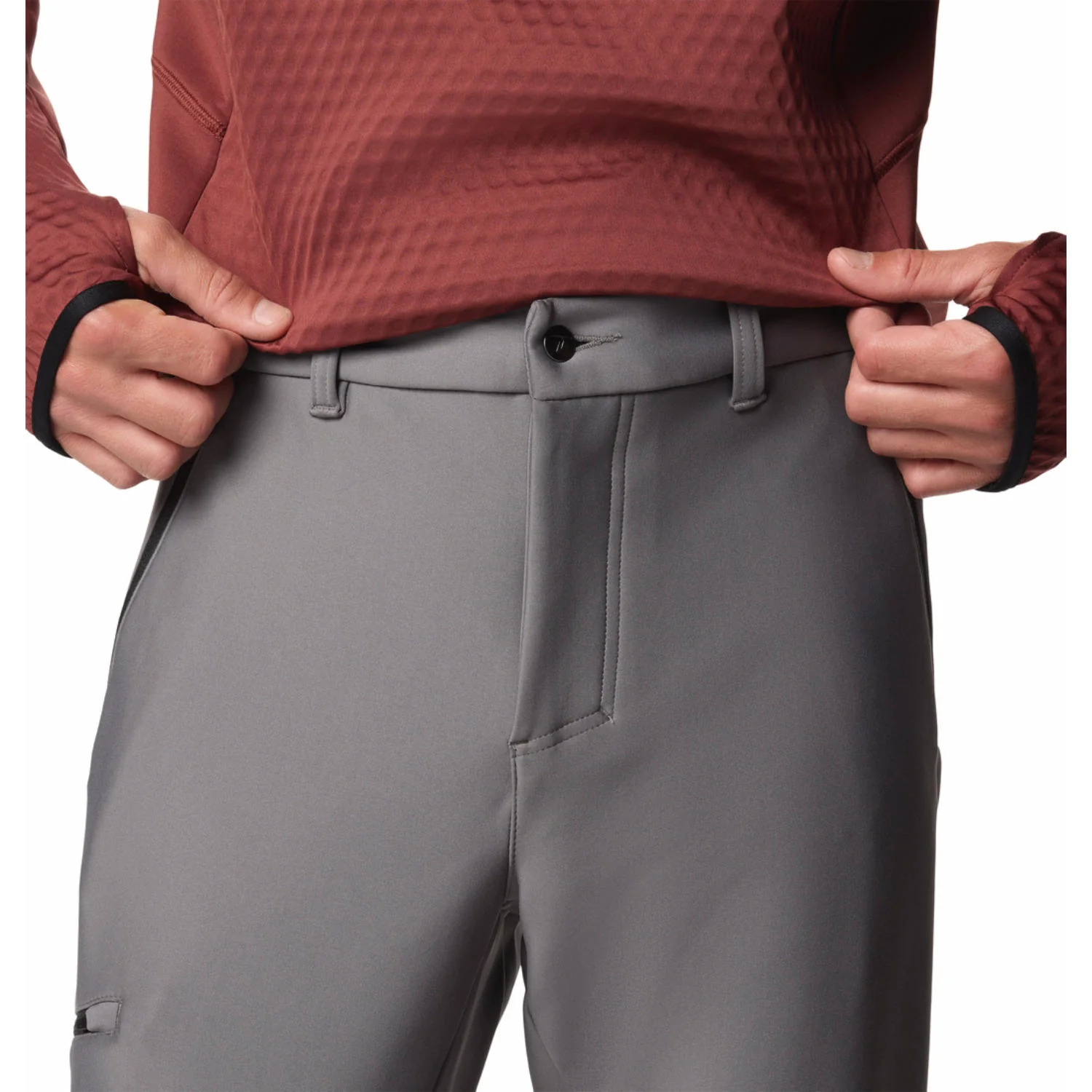 Columbia Men Grey Vast Canyon Softshell Pant - Image 4