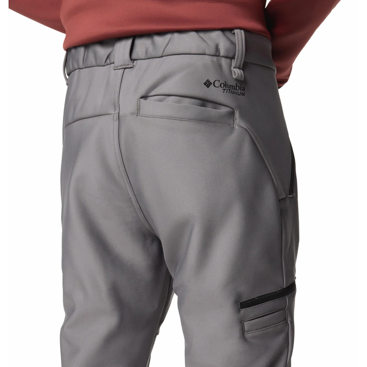 Columbia Men Grey Vast Canyon Softshell Pant - Image 5
