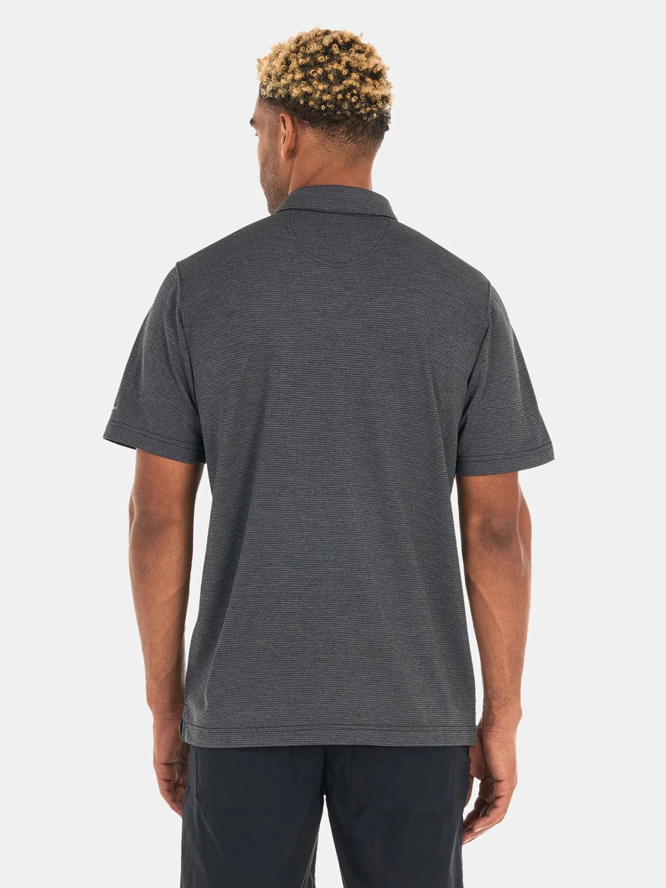 Columbia Men Black Havercamp Pique Polo - Image 5