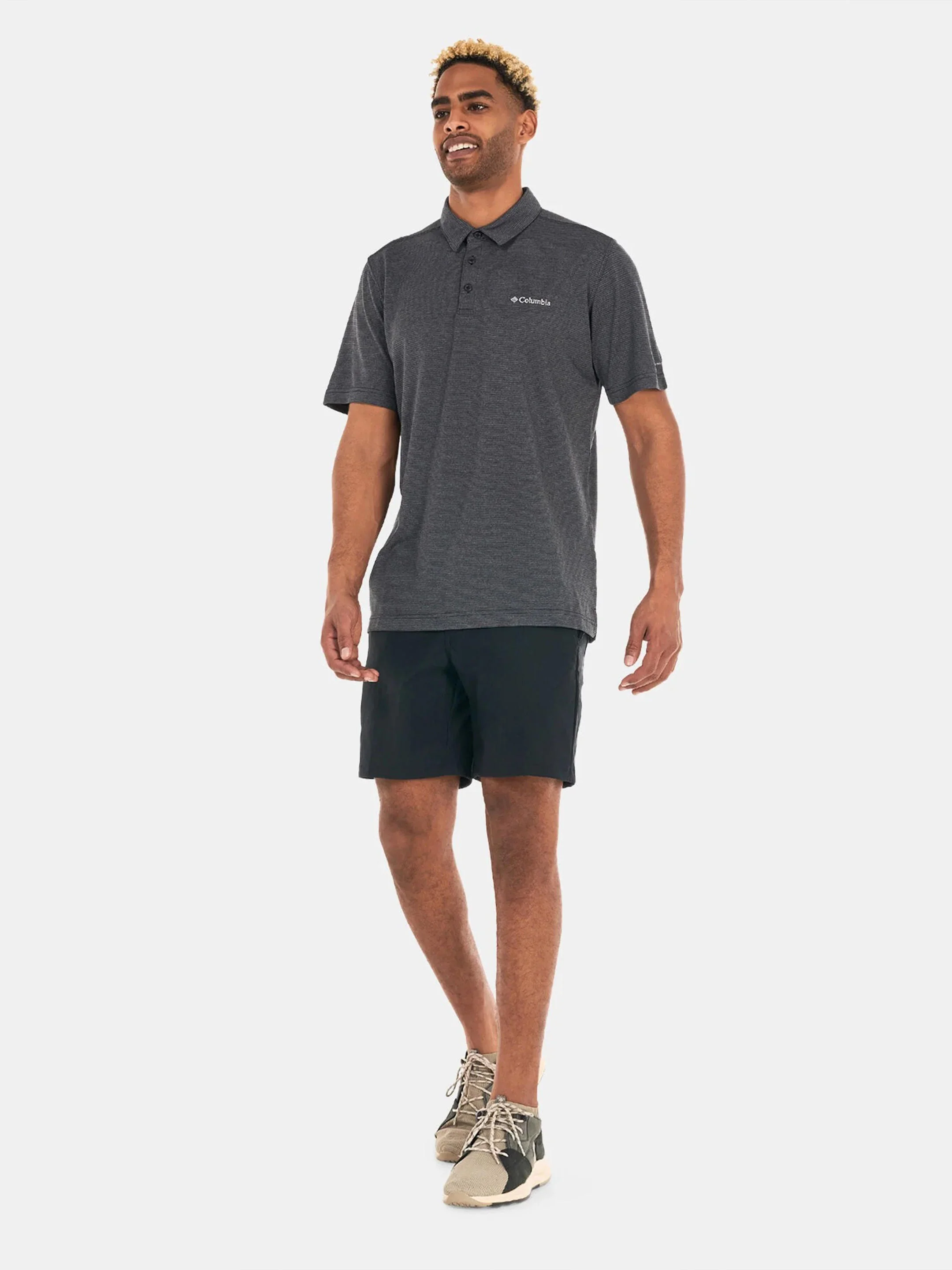 Columbia Men Black Havercamp Pique Polo - Image 6