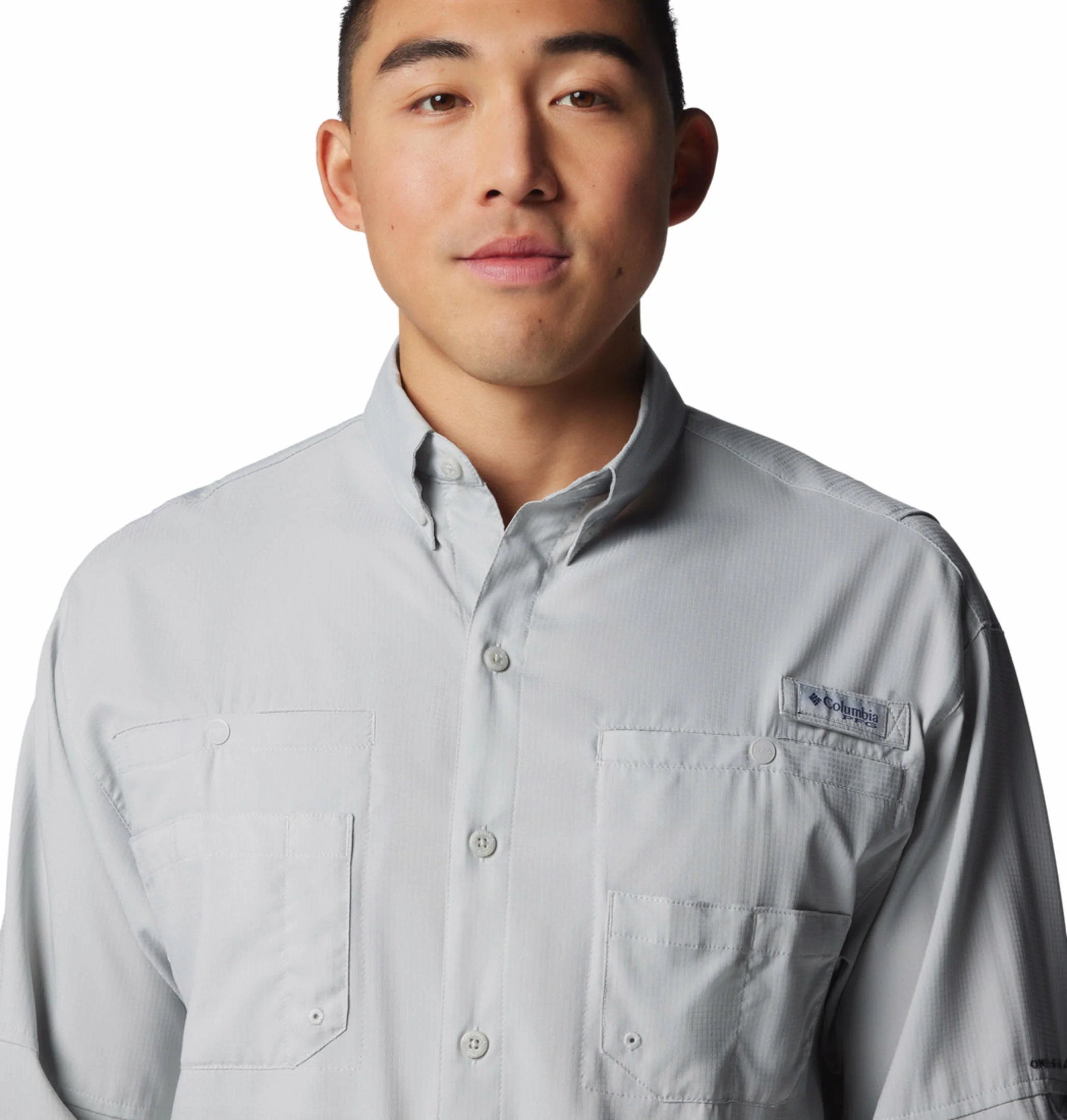 Columbia Men Black Tamiami II LS Shirt (Sun Protection) - Image 7