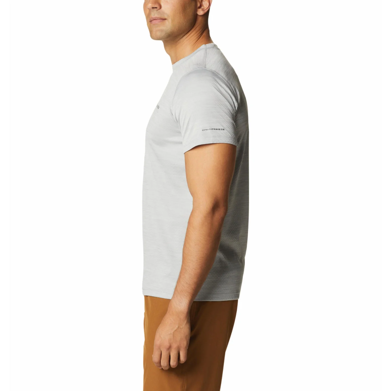 Columbia Men Grey Zero Rules Short Sleeve Shirt - Image 3