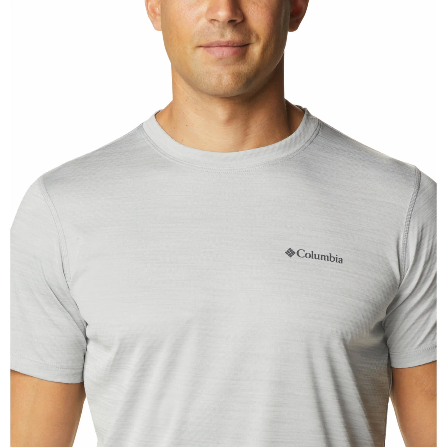 Columbia Men Grey Zero Rules Short Sleeve Shirt - Image 4