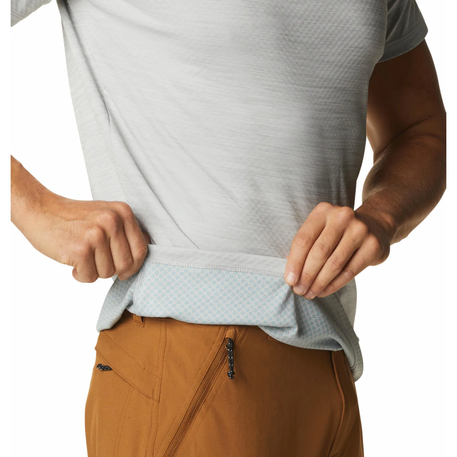 Columbia Men Grey Zero Rules Short Sleeve Shirt - Image 5